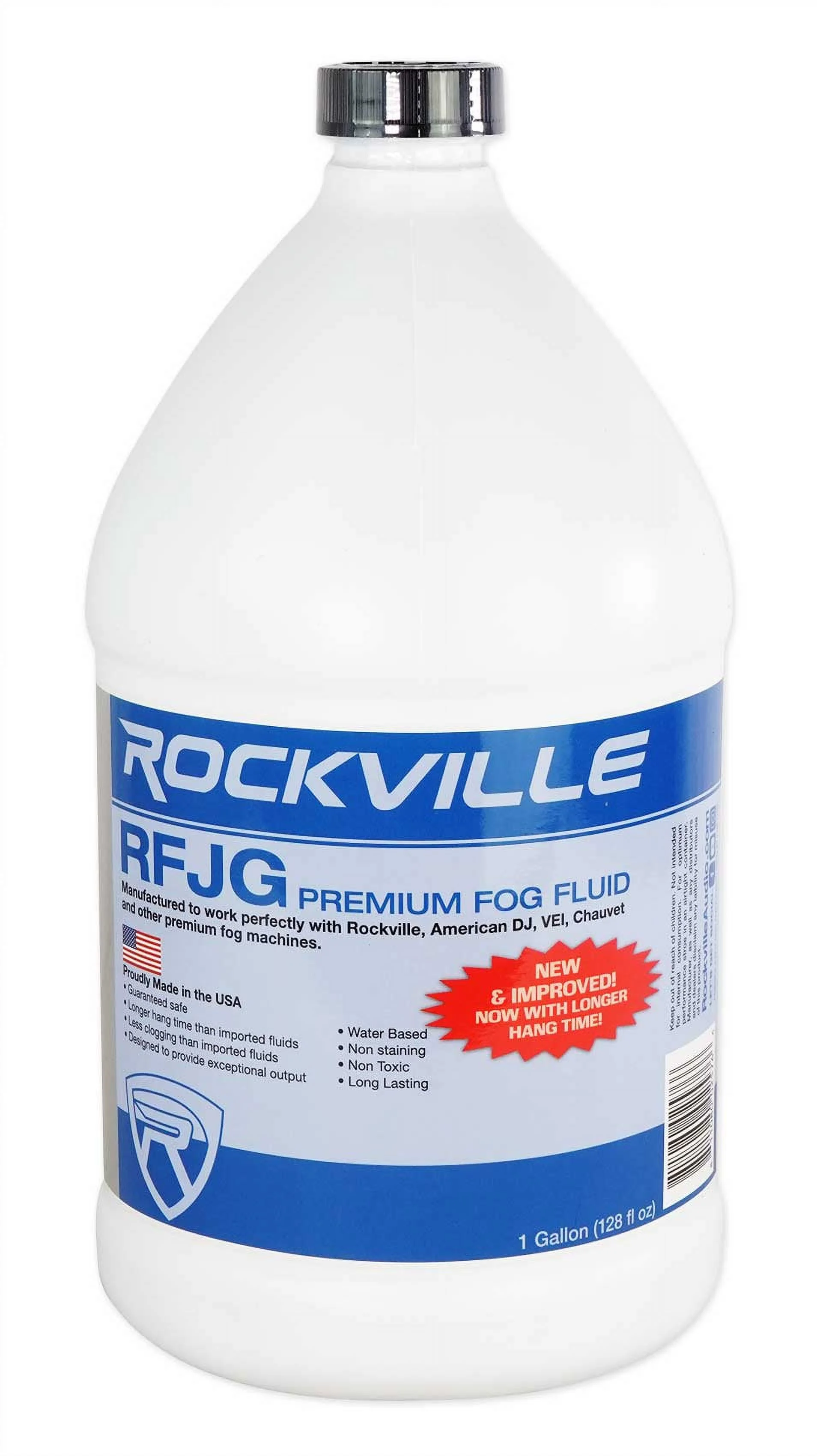 Rockville RFAAW DJ Event Facade Booth+Travel Bag+Scrim+LED Fog Machine+Juice