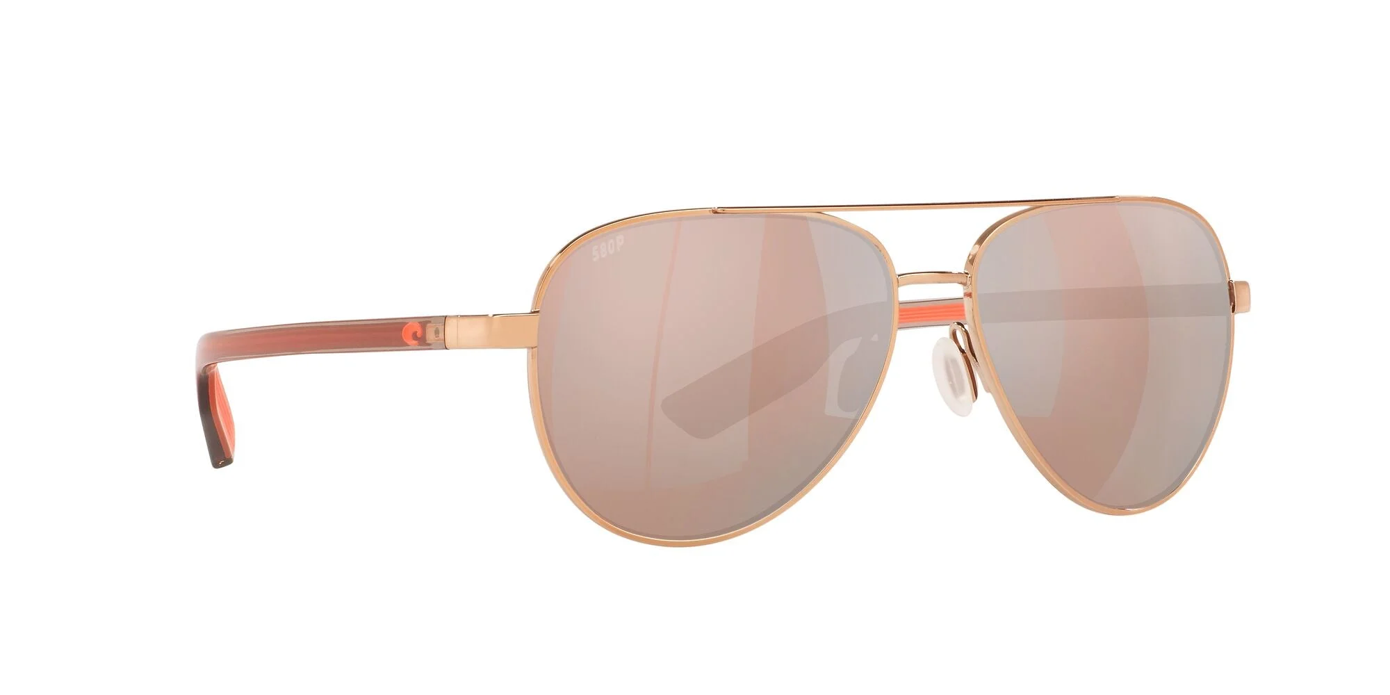 Sunglasses Costa Del Mar 06 S 4002 400202 Peli 287 Brushed Gold Green Mi