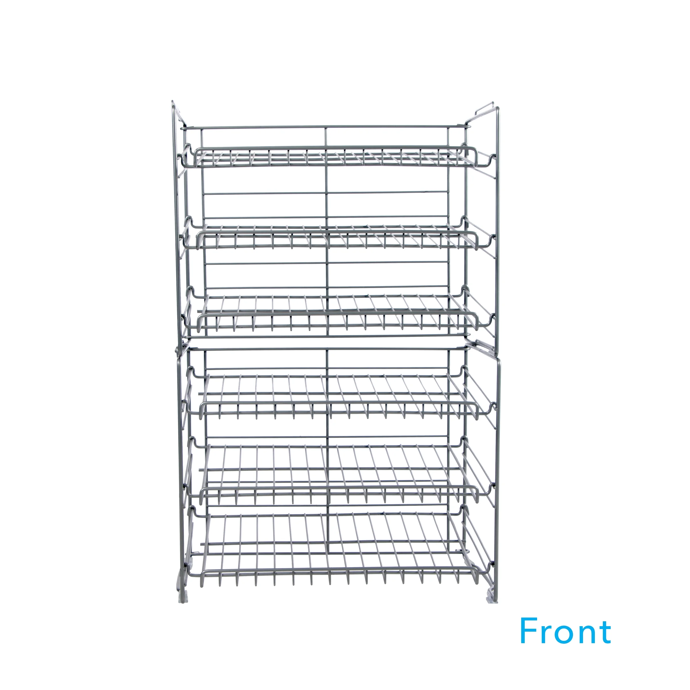 Atlantic Canrack-Silver (Two racks)