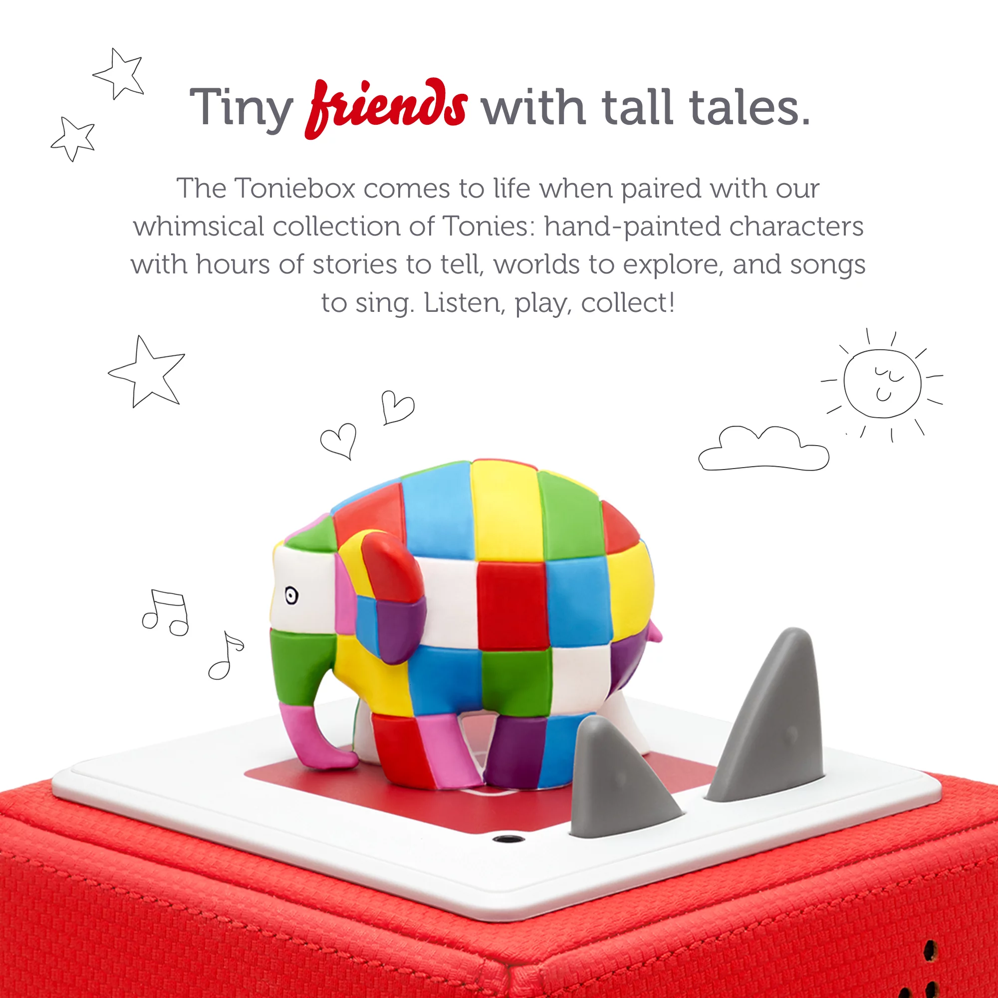 Tonies Elmer & Friends Audio Play Figurine