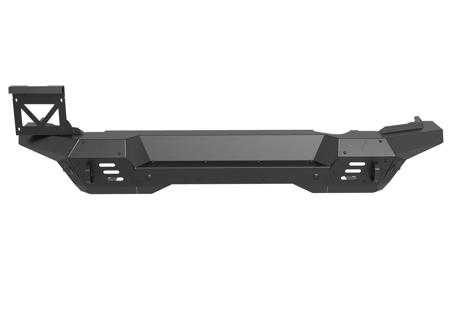 For 2021-2023 Ford Bronco Rear Bumper Assembly w/DIY Detachable Decorative Panel