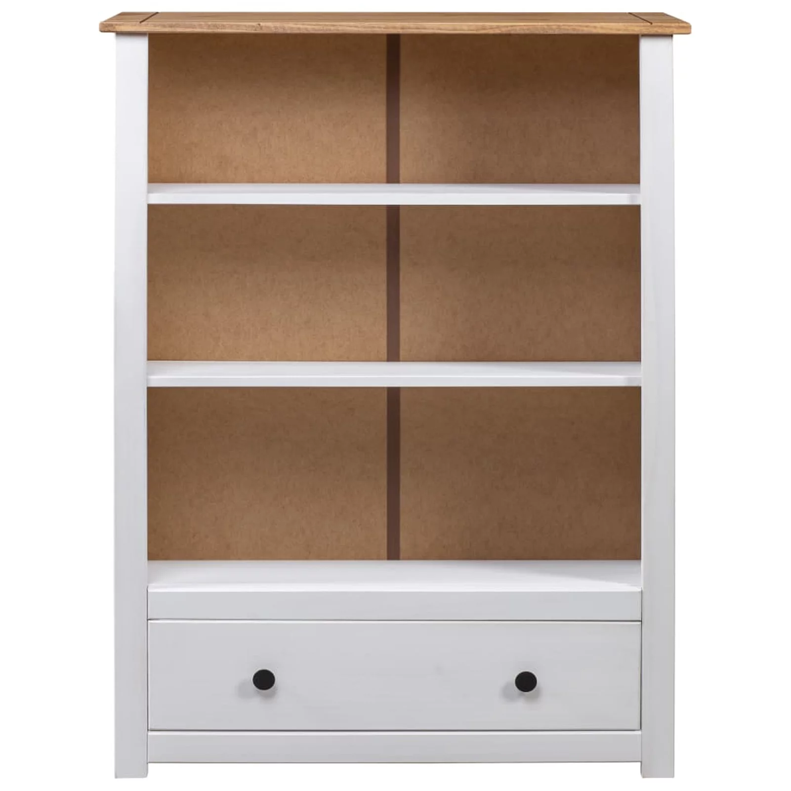 OWSOO Bookcase White 31.5