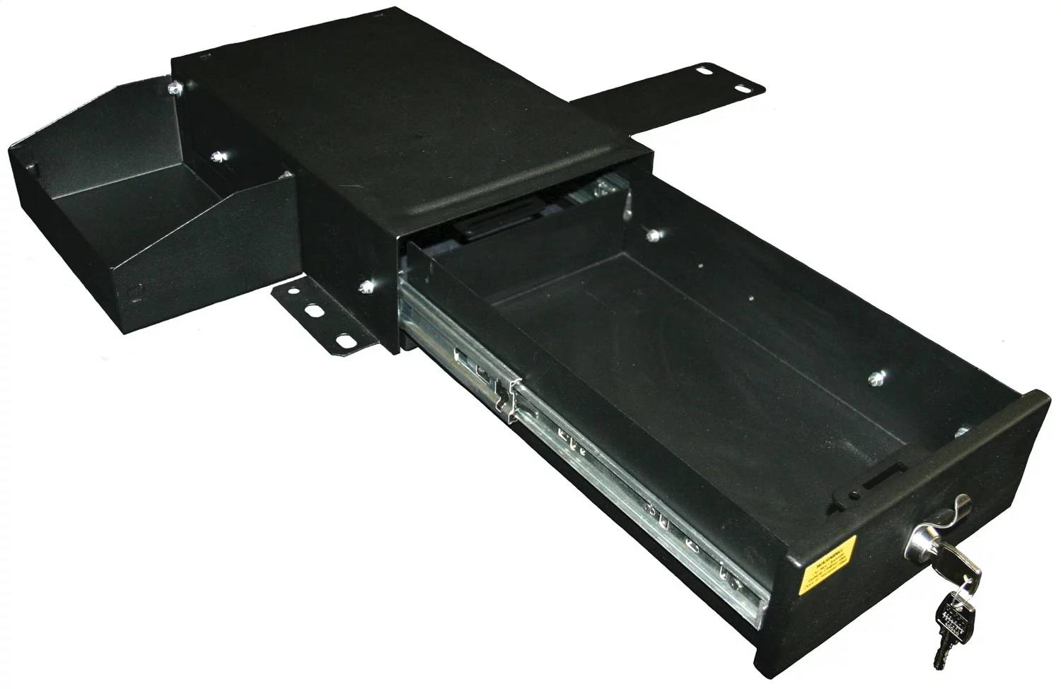 Tuffy Security Products 256-01 Under Seat Drawer - Passenger Side; Black; 1966-1977 Ford Bronco