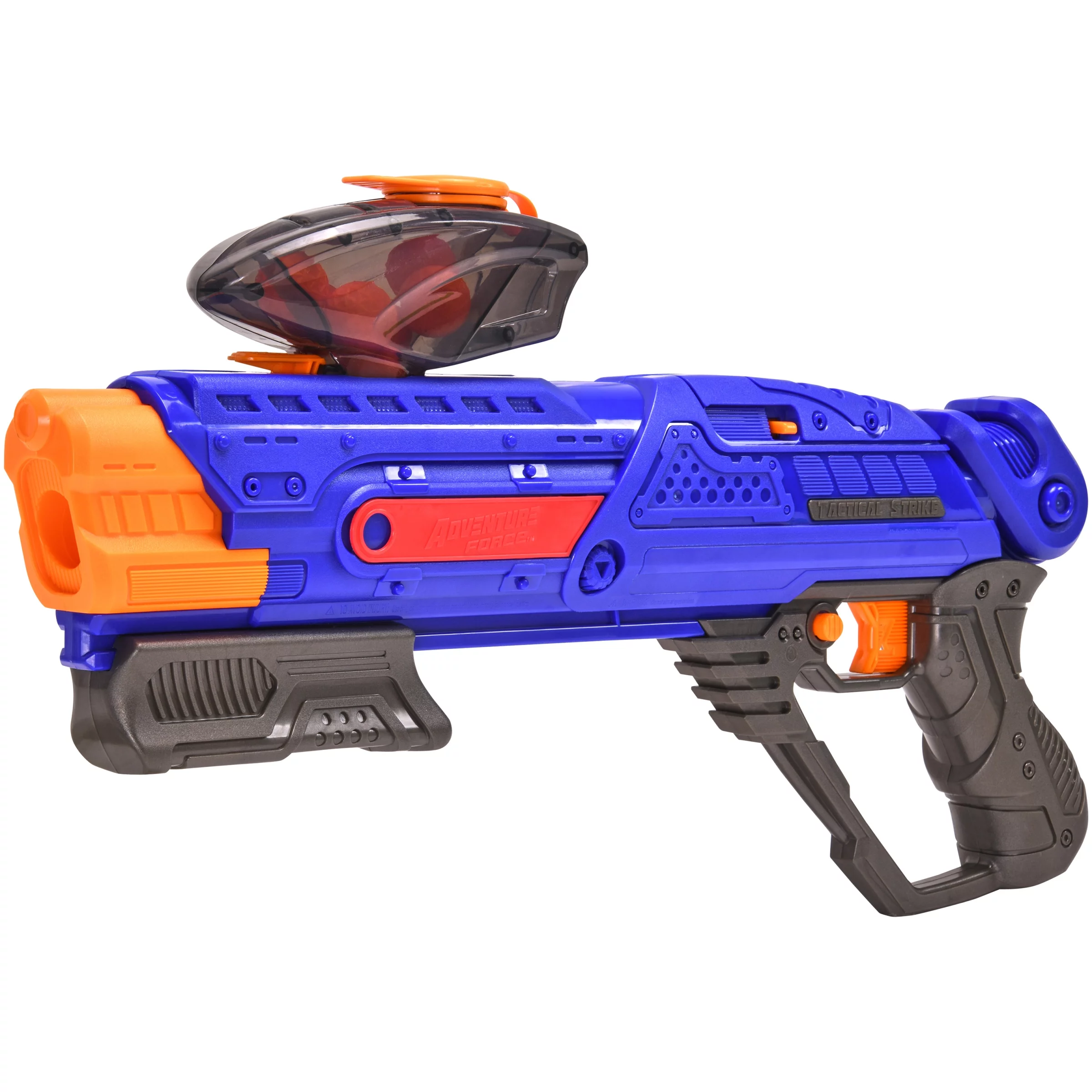 Adventure Force Tactical Strike Titanium Spring Action Team Competition Ball Blaster - Compatible with NERF Rival