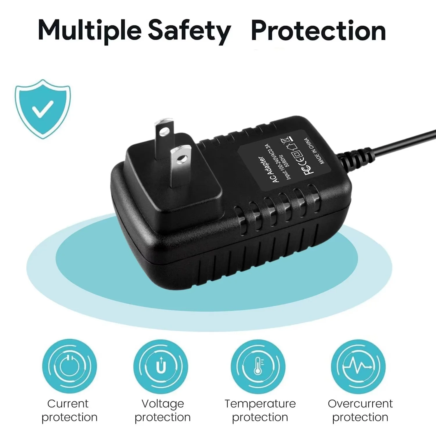 CJP-Geek AC Adapter compatible with Ecobee EB-PS-01 Smart Thermostat EBPS-01 Power Supply Cord Cable