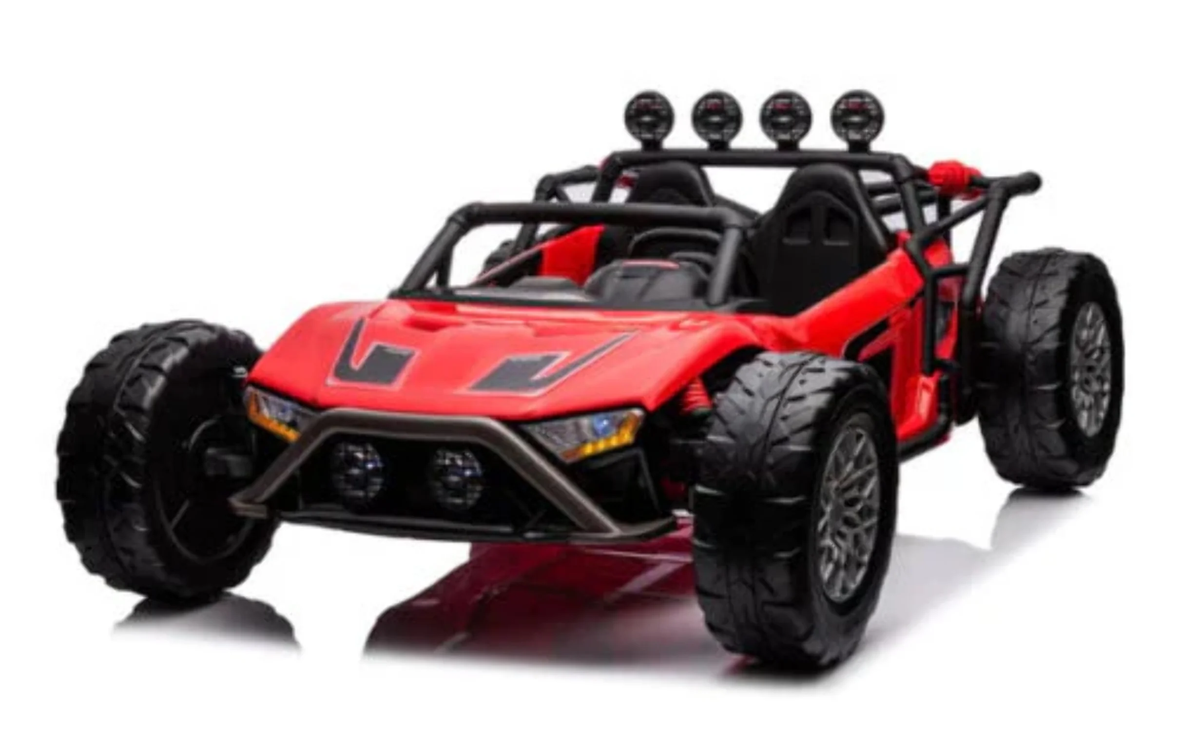 24V Kids Ride-on Truck Car Electric Jeep with 400W Motor, 2 Seats, and LED Lights