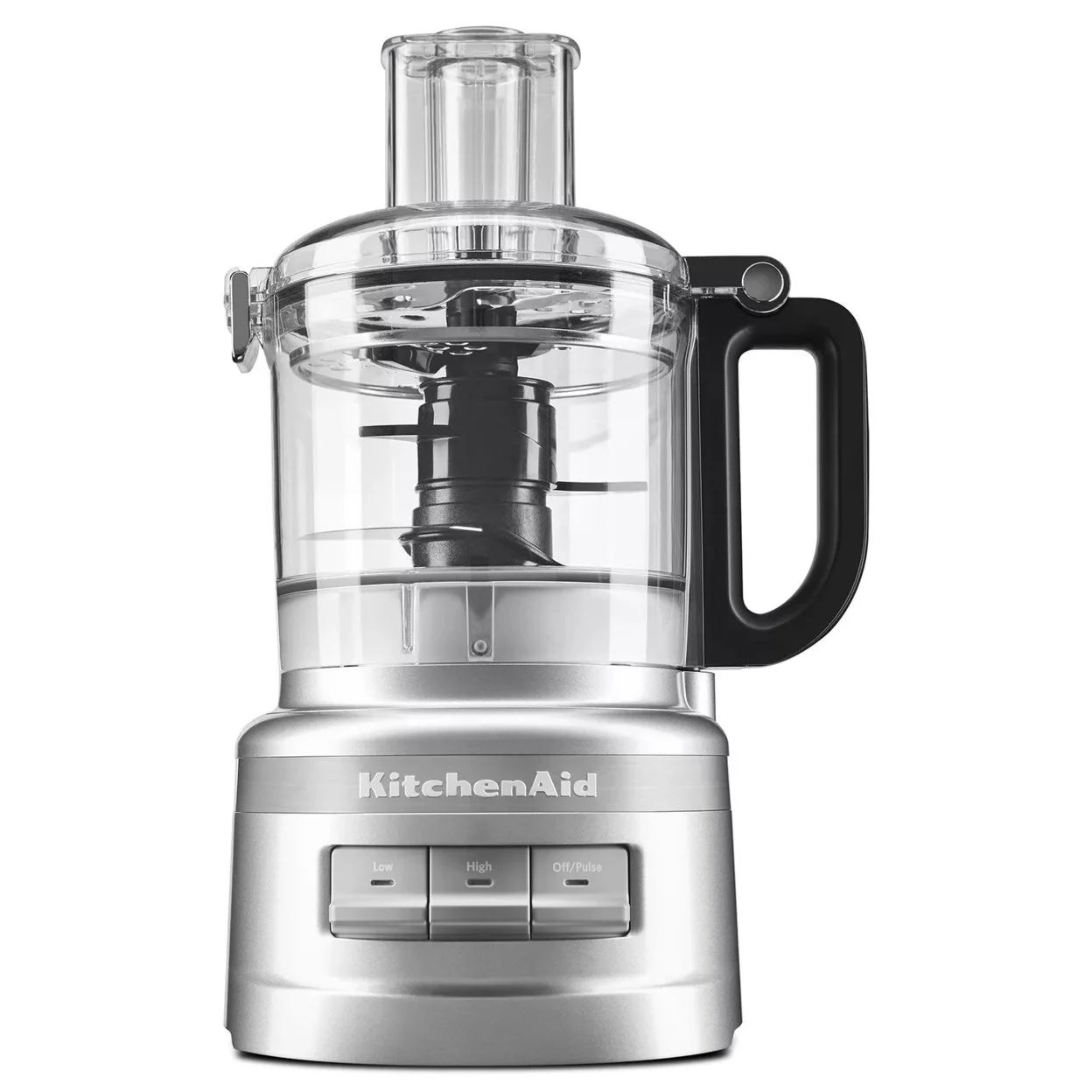 KitchenAid 7 Cup Food Processor Plus, Contour Silver