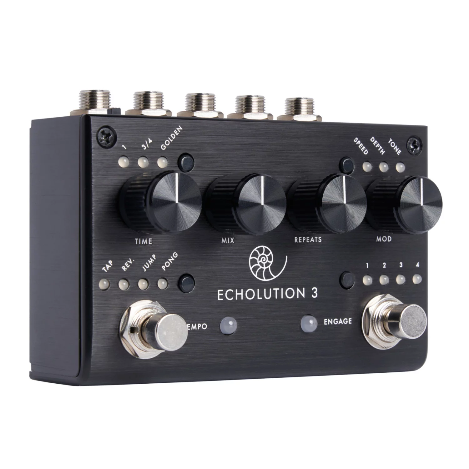Pigtronix Echolution 3 Delay Effects Pedal Black