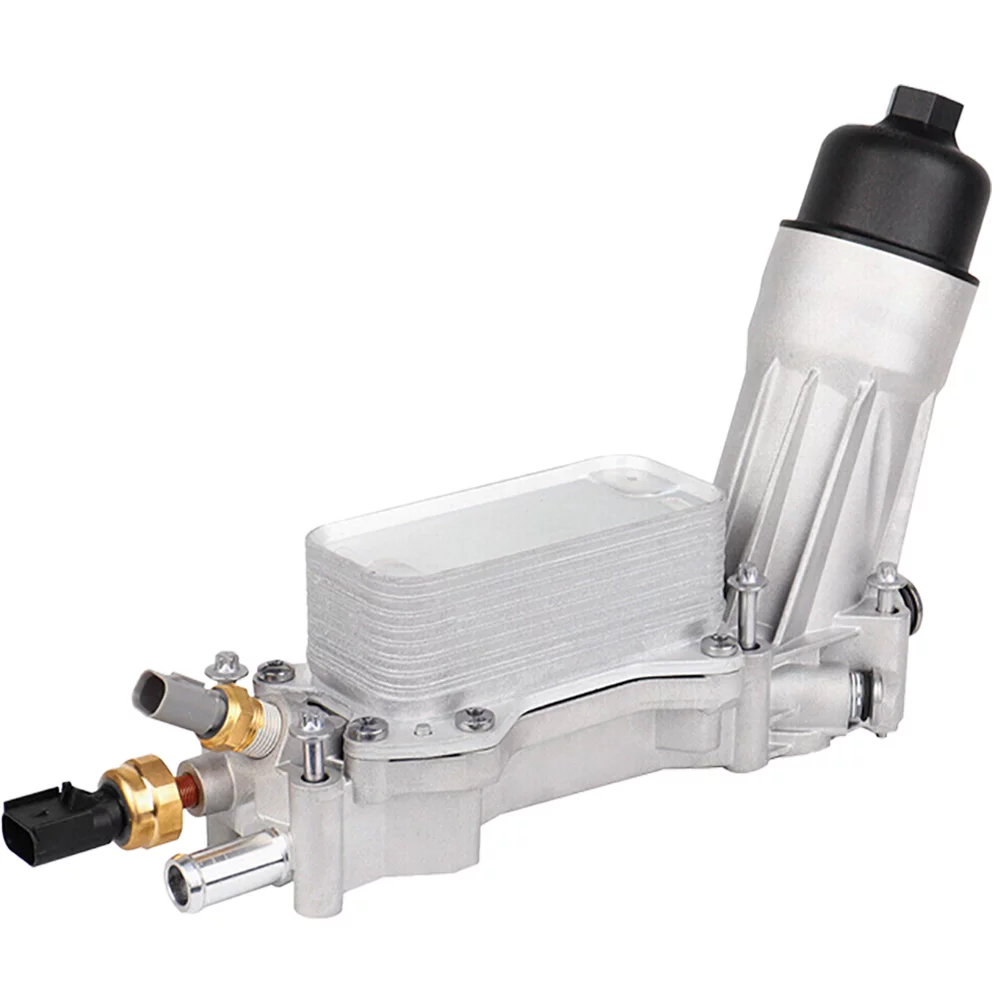 Oil Cooler Oil Filter Housing Adapter For 2011-2016 Jeep Grand Cherokee Dodge Challenger 3.6L V6