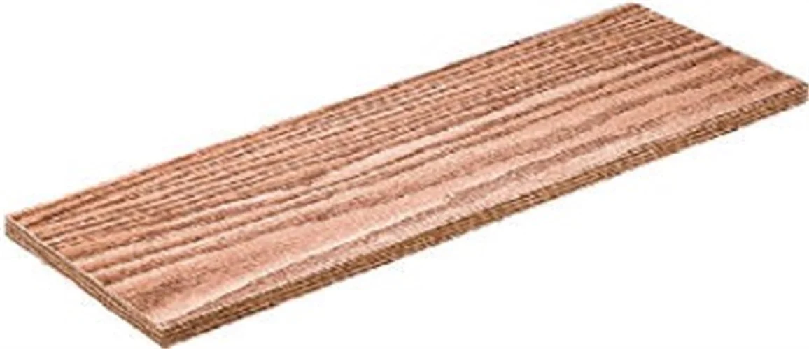 Knape & Vogt 1980 OK 10X24 Oak Prefinished Shelf, 10