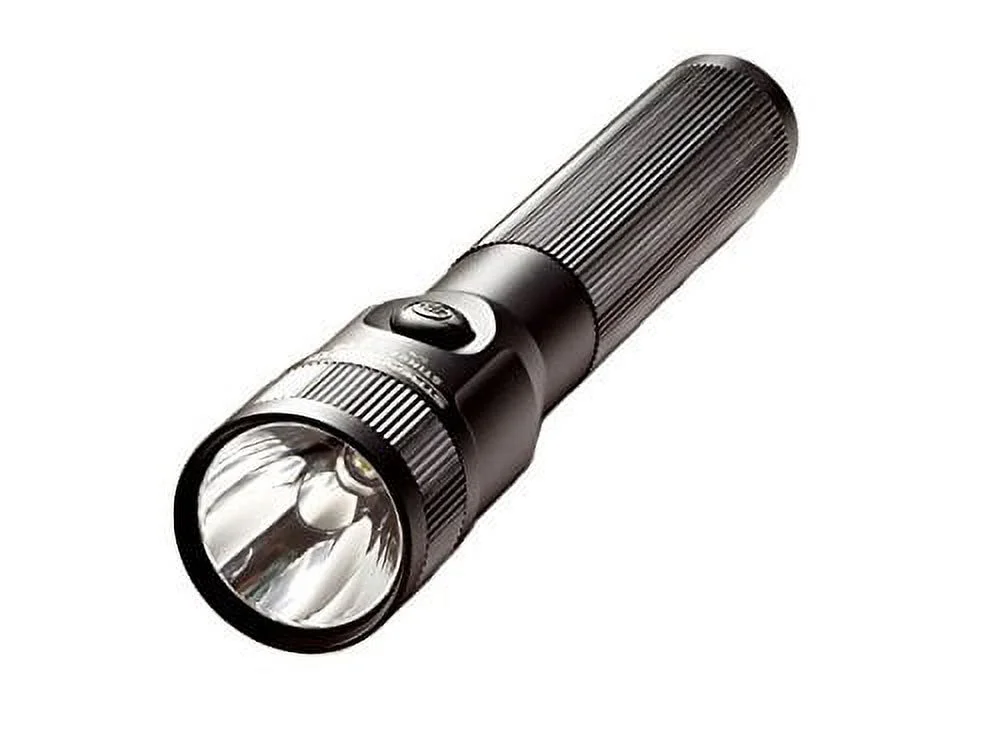 Streamlight 75713 Stinger C4 LED Rechargeable Flashlight with NiCad Battery and 120V AC/12V DC 2-Holders, Black