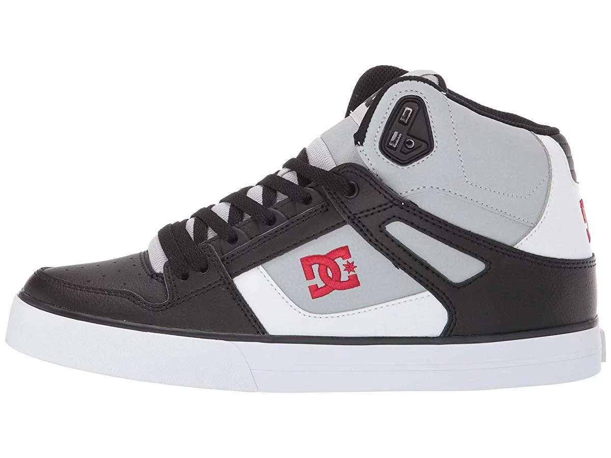 DC Pure High-Top WC Grey/Black/Red