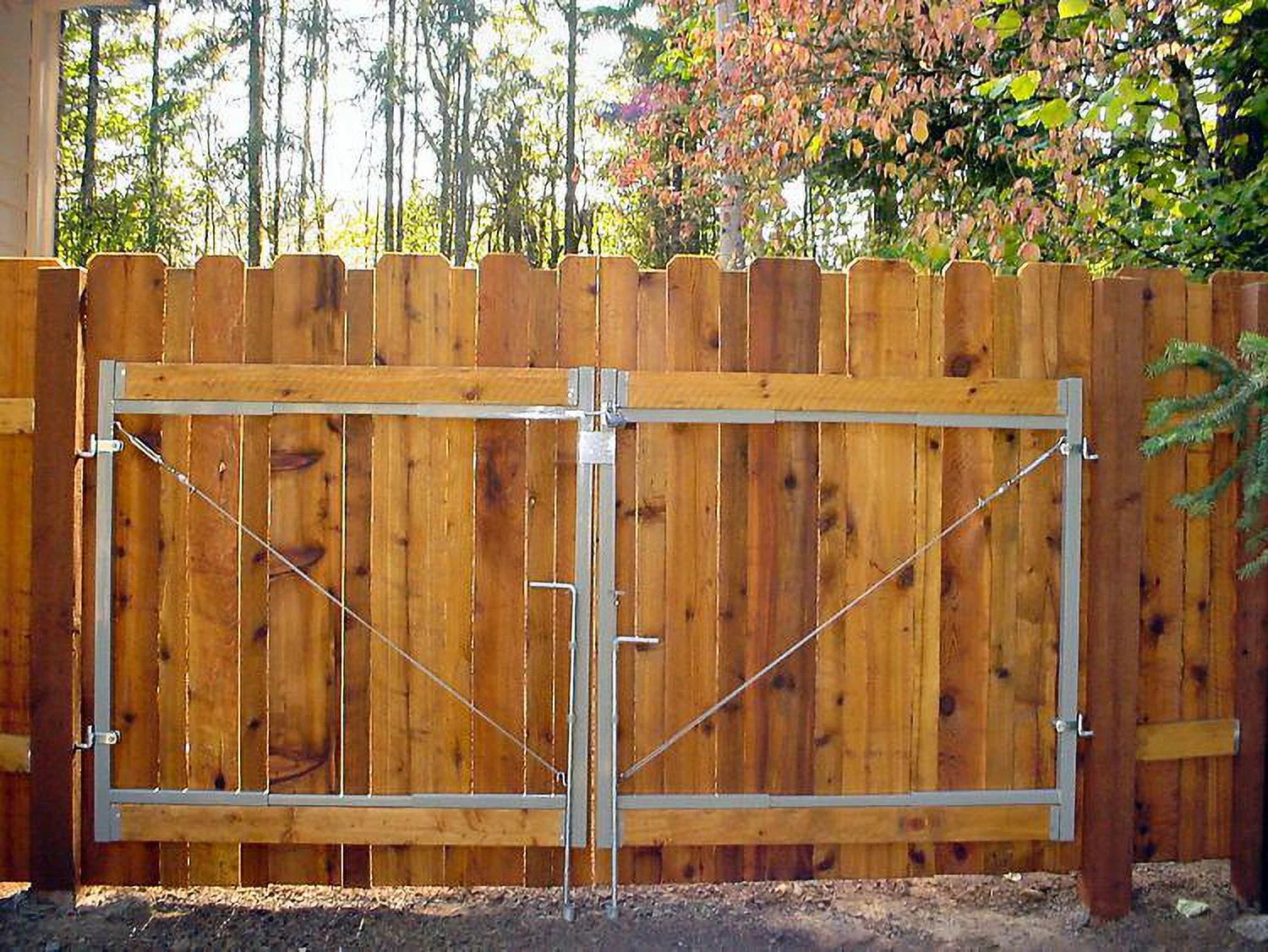 Adjust-A-Gate 2 Rail 34 in. H/60 in. - 96 in. W Kit-Front Gate Series