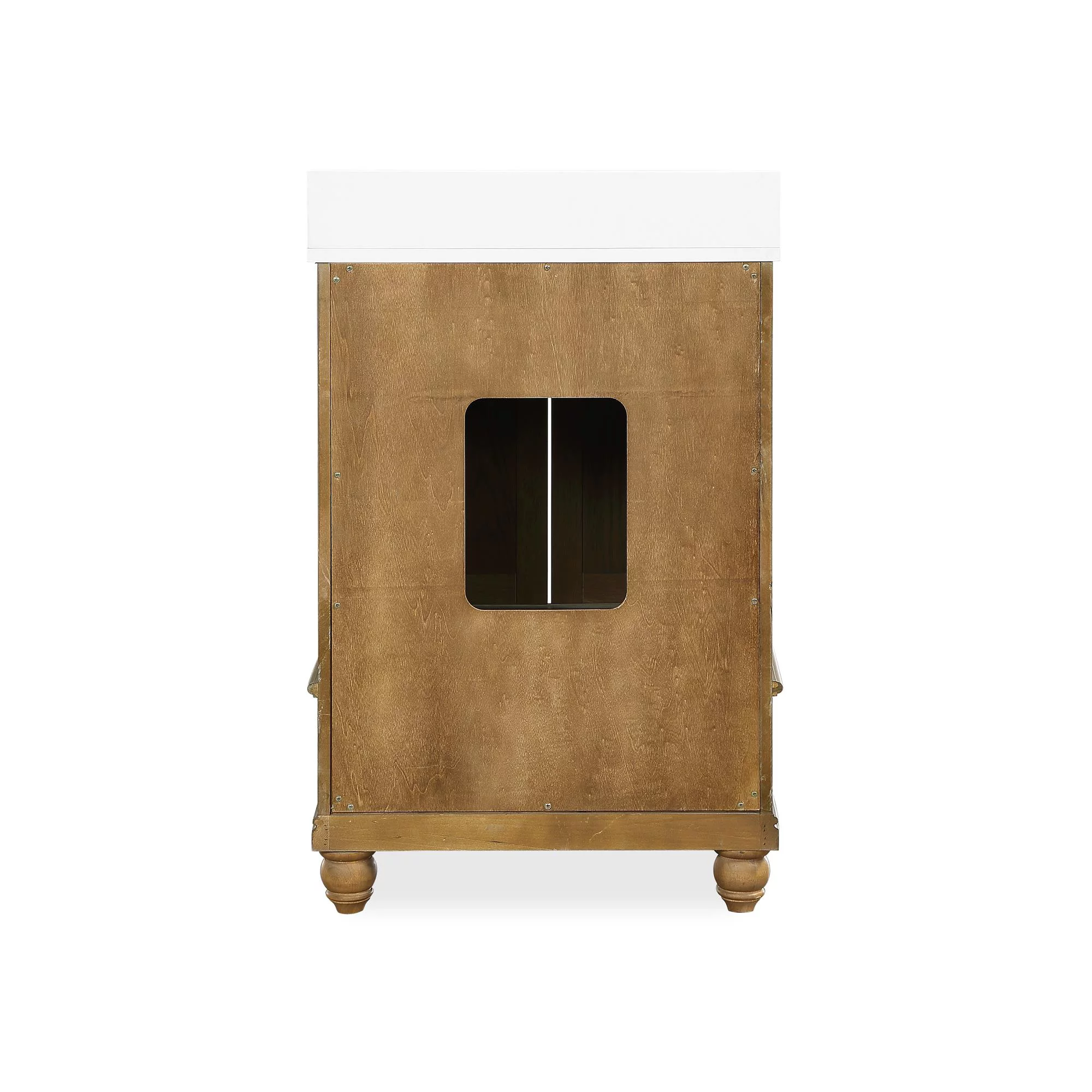 DHP Monteray Beach 24 Inch Bathroom Vanity with Sink, Natural