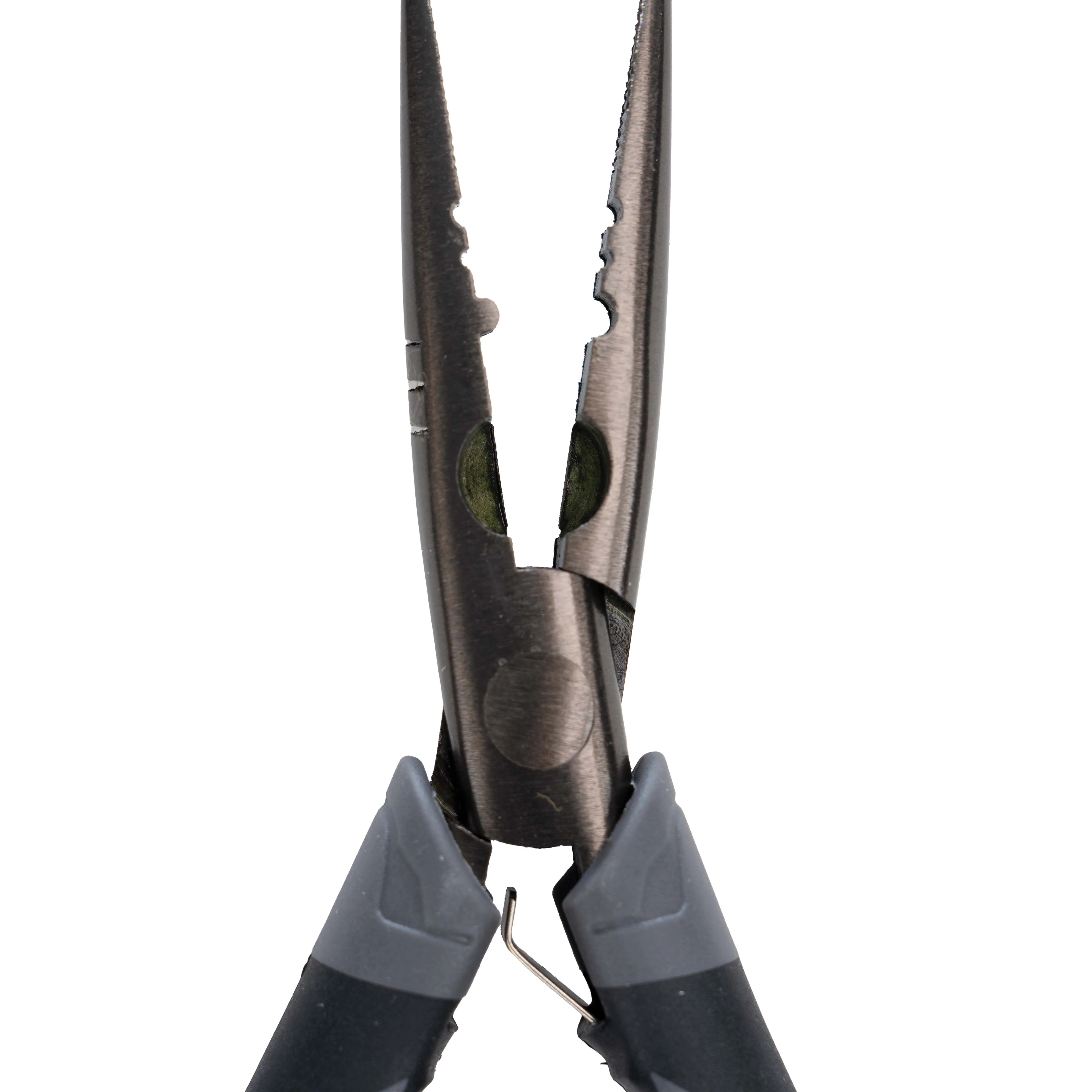 Ozark Trail 6 inch Stainless Steel Pliers with Soft Grip. Fishermans Needle Nose Plier.