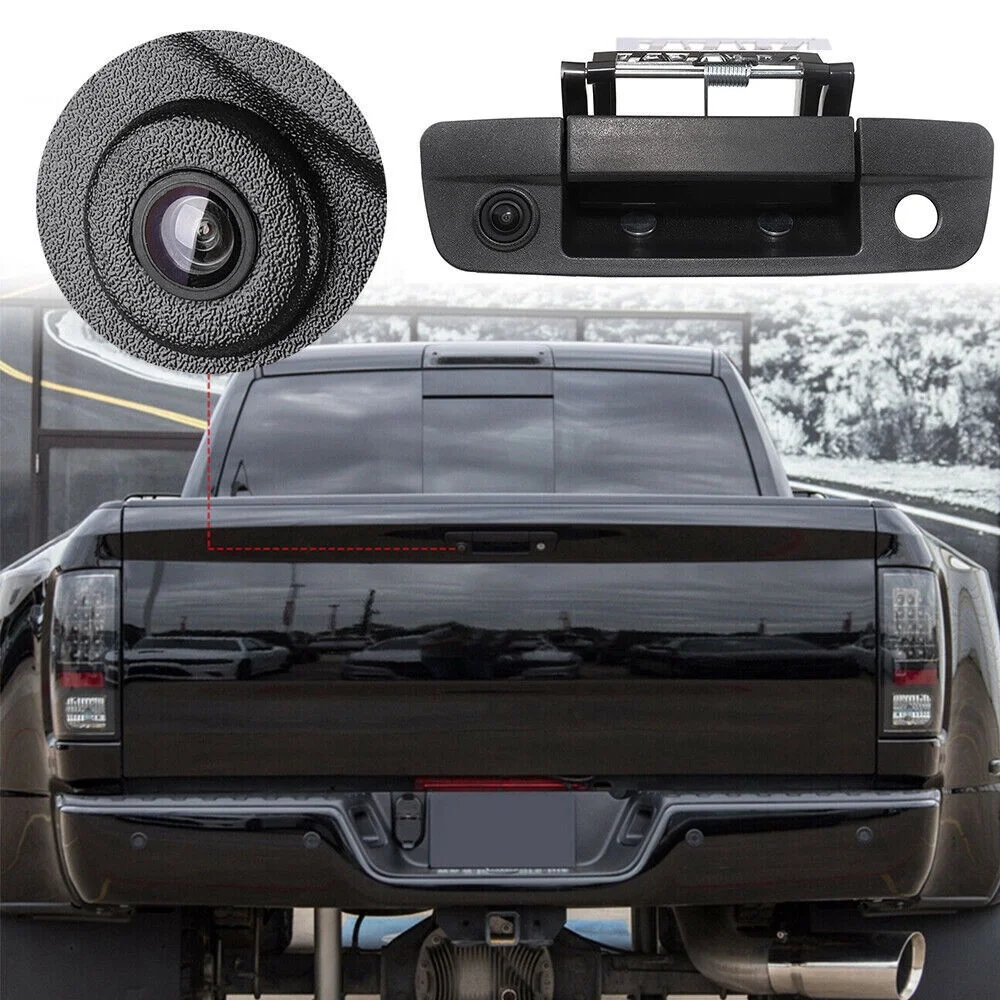 Enhance Safety with Tailgate Handle Backup Camera – Compatible with Dodge Ram 1500 (09-17) & 2500 3500 (10-19)