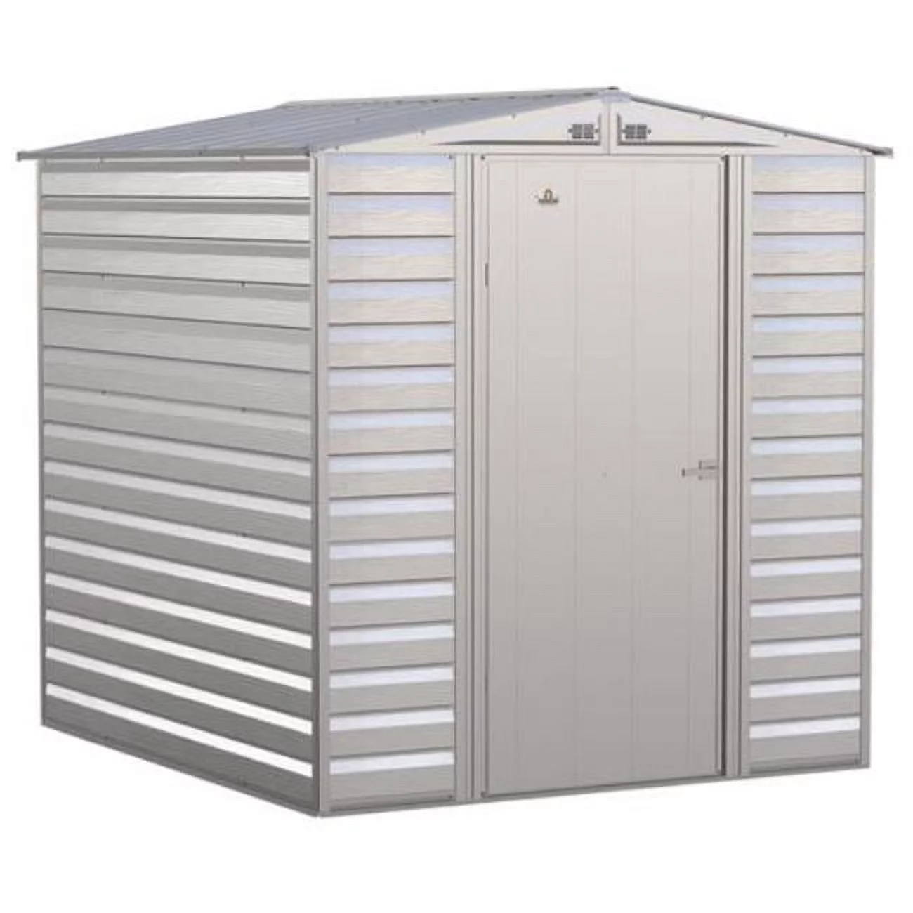 Arrow SCG67FG 6 x 7 ft. Arrow Select Steel Storage Shed, Flute Grey