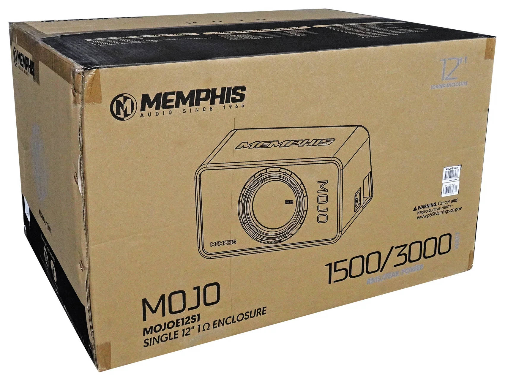 Memphis Audio MOJOE12S1 3000w MOJO 1212 12