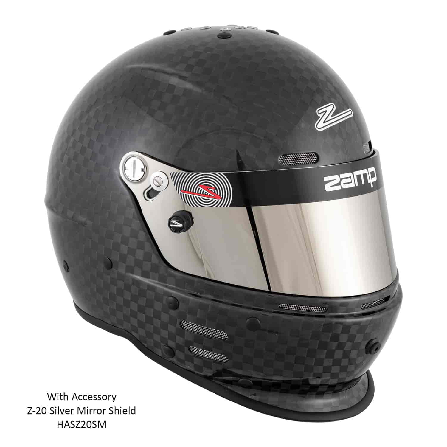 Zamp H763CB3L RZ-64C Helmet - Full Face - Snell SA2020  Carbon Fiber - Large