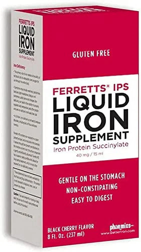 IPS Liquid Iron Supplement (Pack of 4)