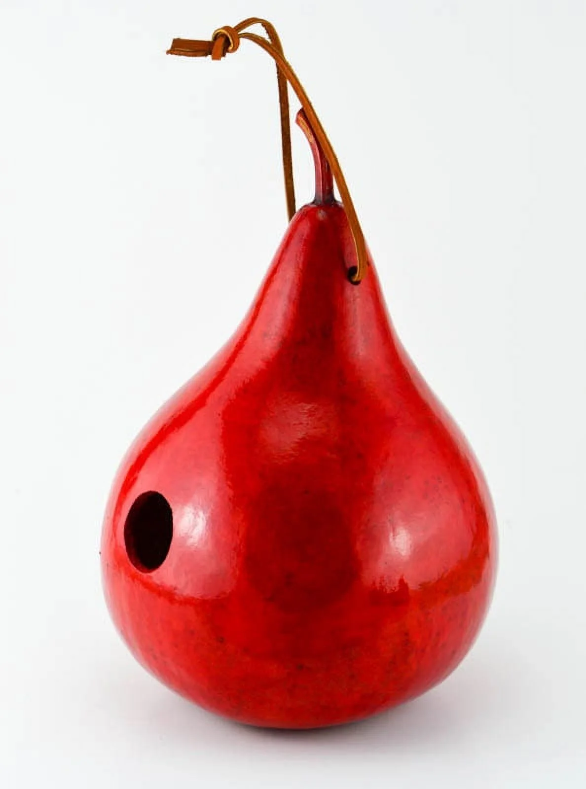 Gourd Birdhouses - Red Birdhouse - Martin House
