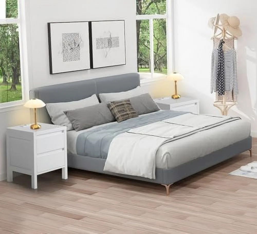 xrboomlife White 5 Drawer Dresser Bedroom Dresser with Wide Drawers  Double Dresser for Bedroom  Wood Chest of Drawers for Bedroom  Living Room Hallway