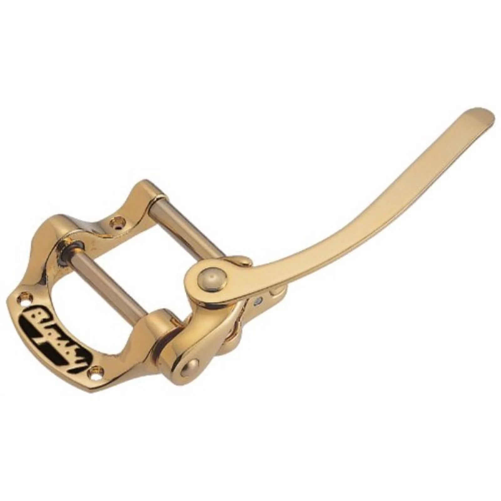 Bigsby B5 Guitar Vibrato For Flat Top Electrics, Gold (Gibson SG, Flying V, Exlporer, Firebird)