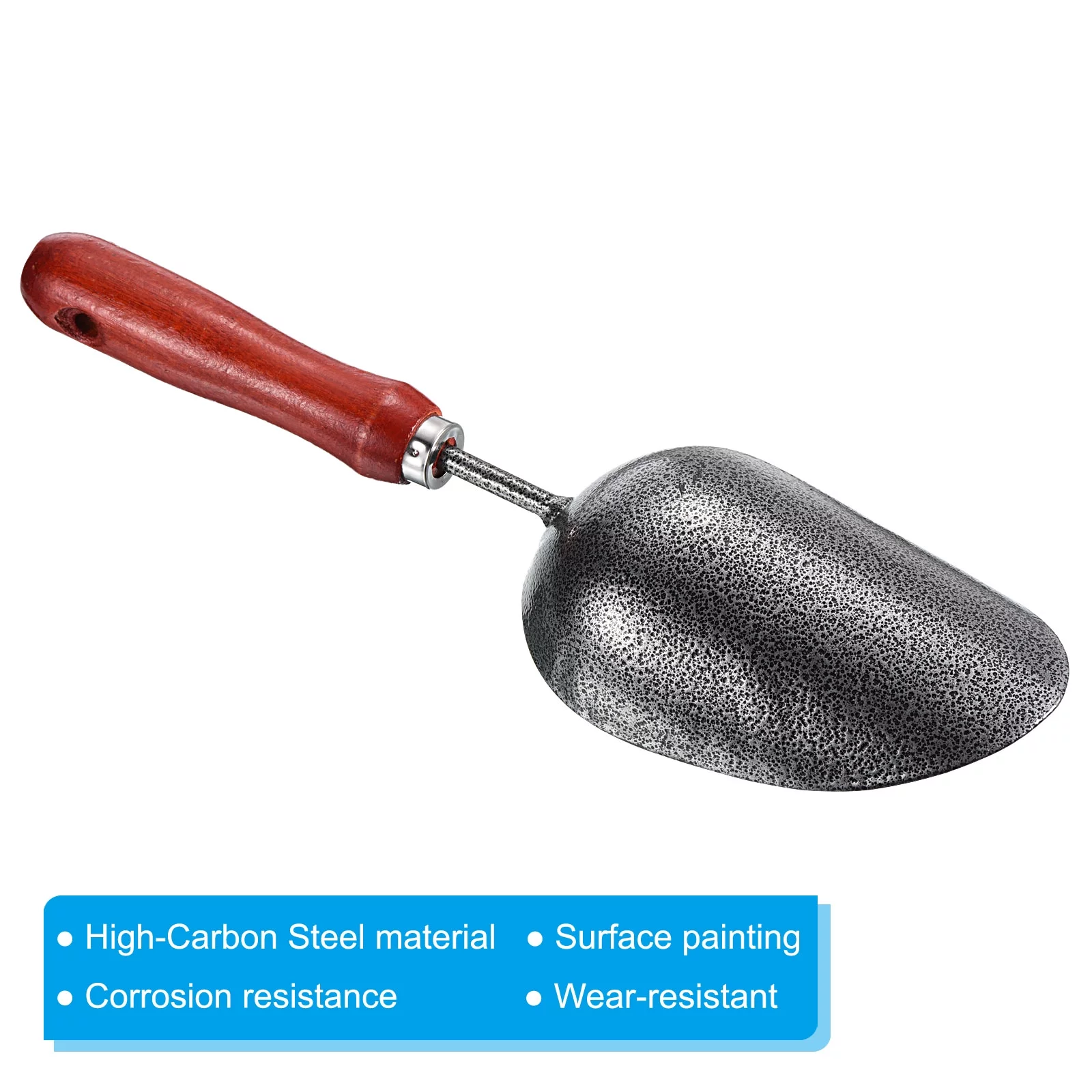 12 Inch Garden Trowel Bend Proof Gardening Scoop Flower Beds Hand Shovel with NonSlip Grip