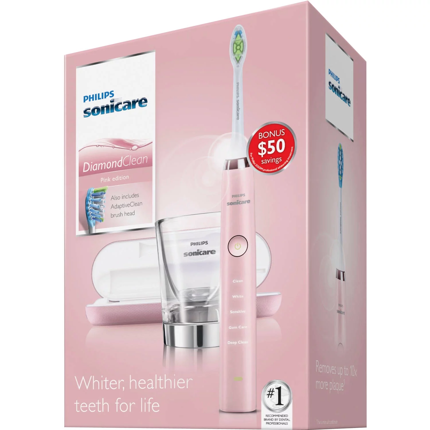 Philips Sonicare Diamond Clean Rechargeable Toothbrush w/Deep Clean Mode with ..