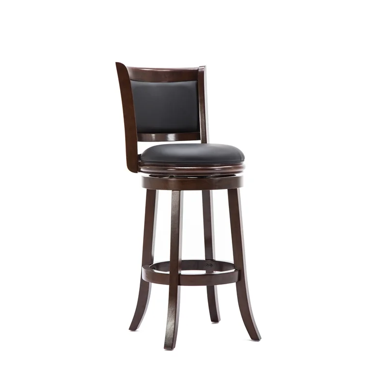 Boraam Augusta Swivel Bar Stool - Cappuccino