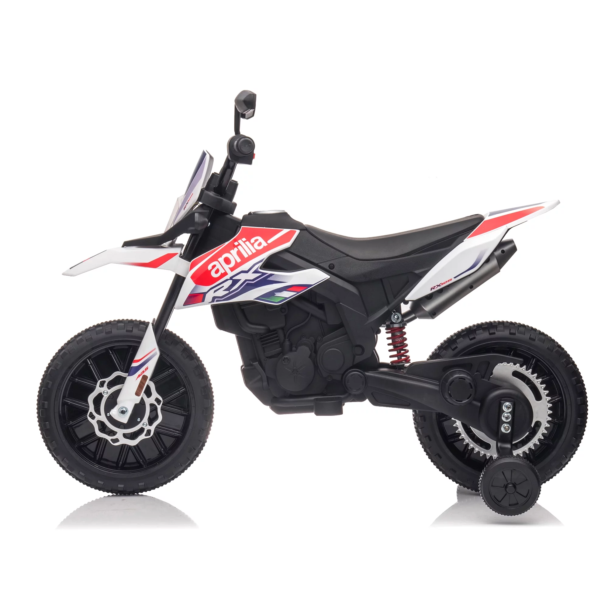 Lakecy Kids Motorbike,12V Electric Ride on Motorcycle for Toddlers Ages 3-6 with Training wheels, 5Mph