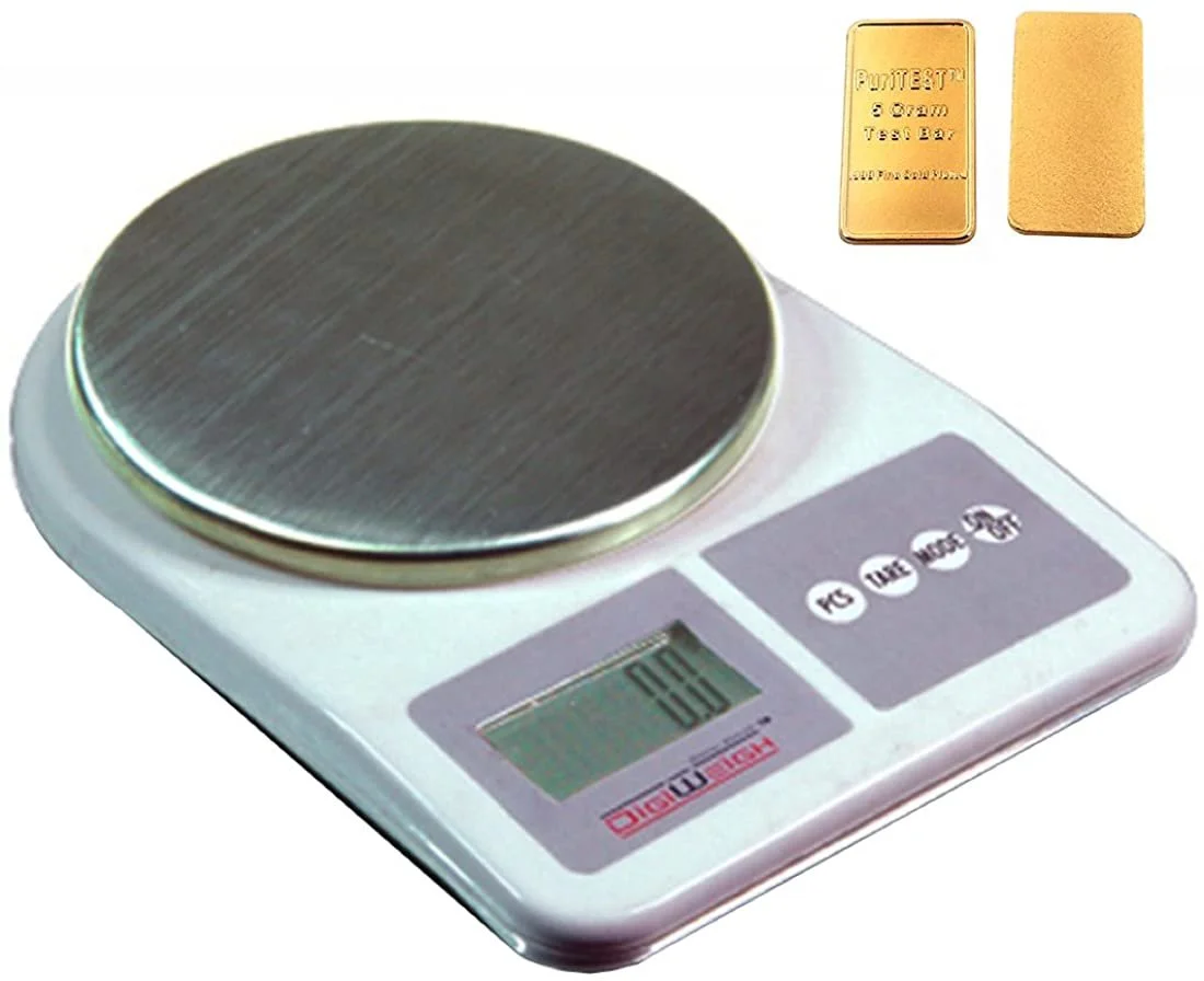DigiWeigh Quality Kitchen Scale: New 1000 X 0.1 Gram Digital Food Scale! Stainless Steel Platform Weigh