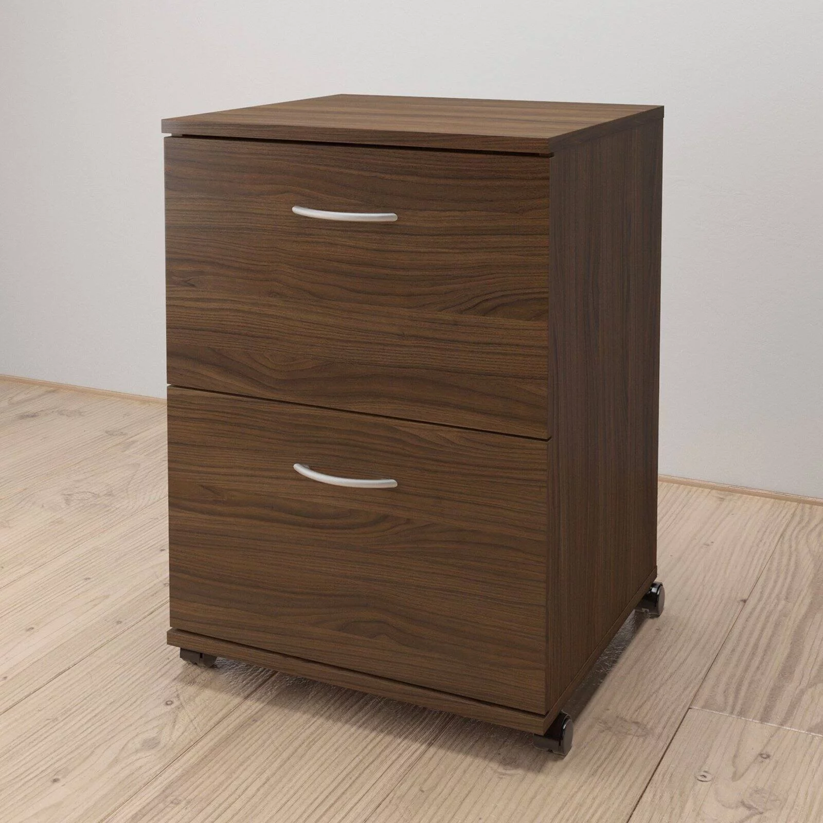 Essentials 2 Piece Home Office Set White and Black