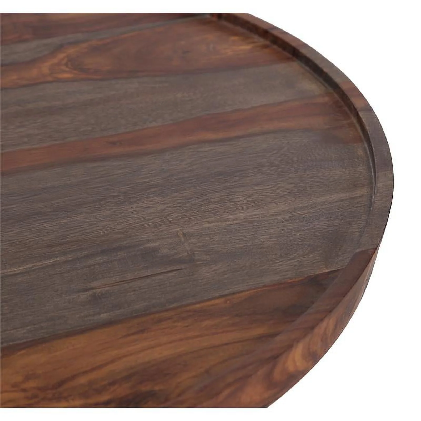 Treasure Trove Tucson Sheesham Brown Wood End Table