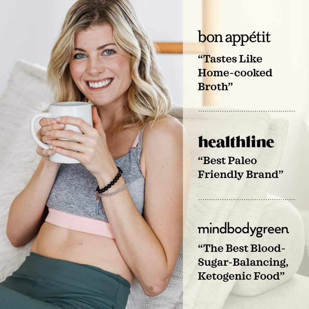 Kettle & Fire Lemongrass Ginger Beef Bone Broth 16.9 oz Pack of 4