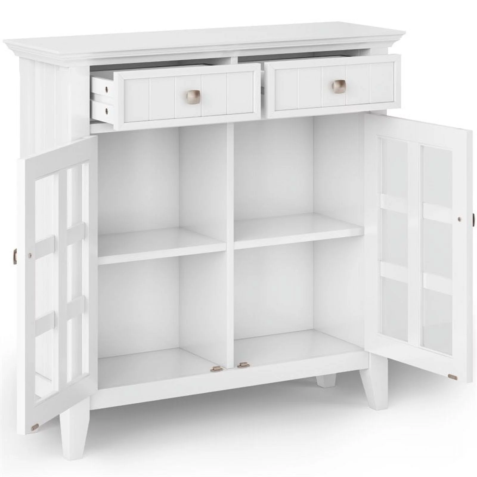 Pemberly Row Transitional Solid Wood 36