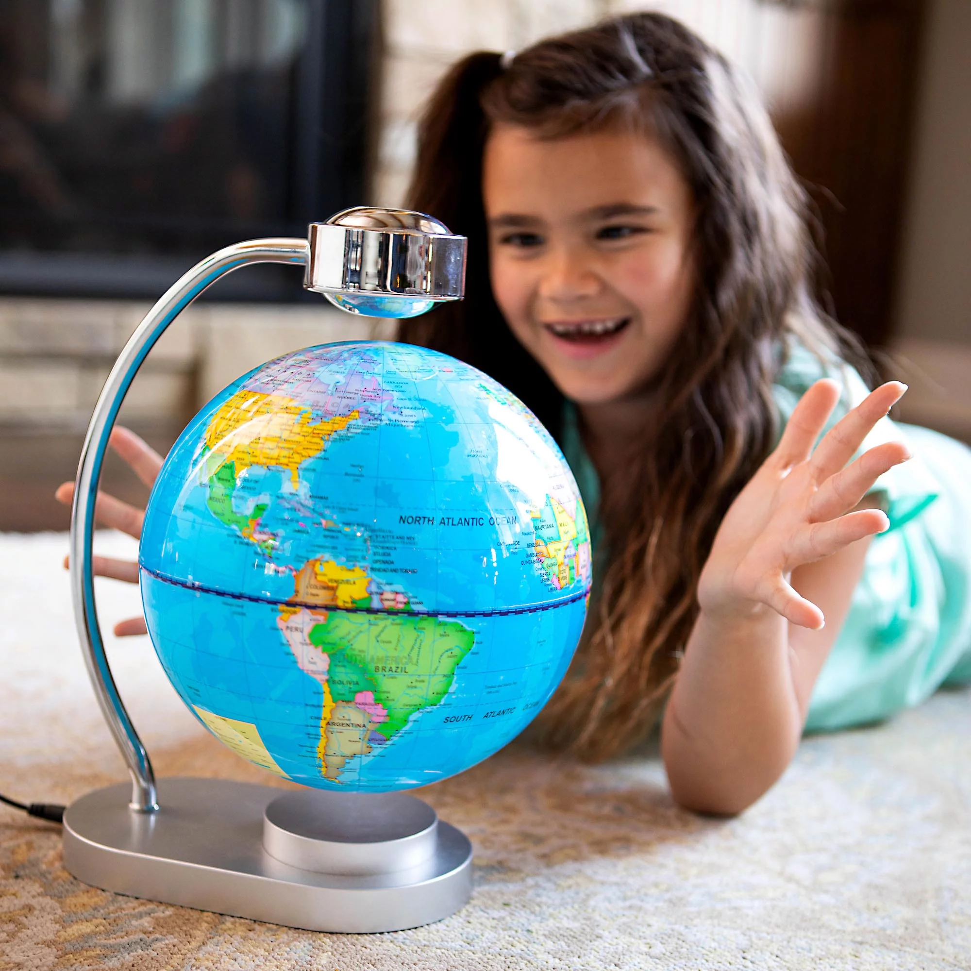 Levitating Illuminated Globe