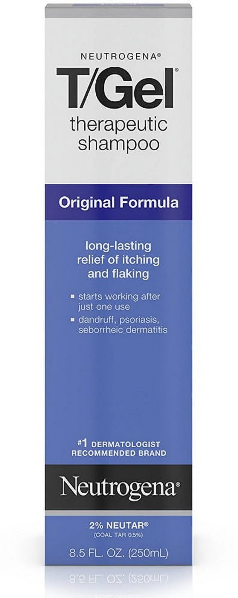4 Pack - Neutrogena T/Gel Therapeutic Shampoo Original Formula 8.50 oz