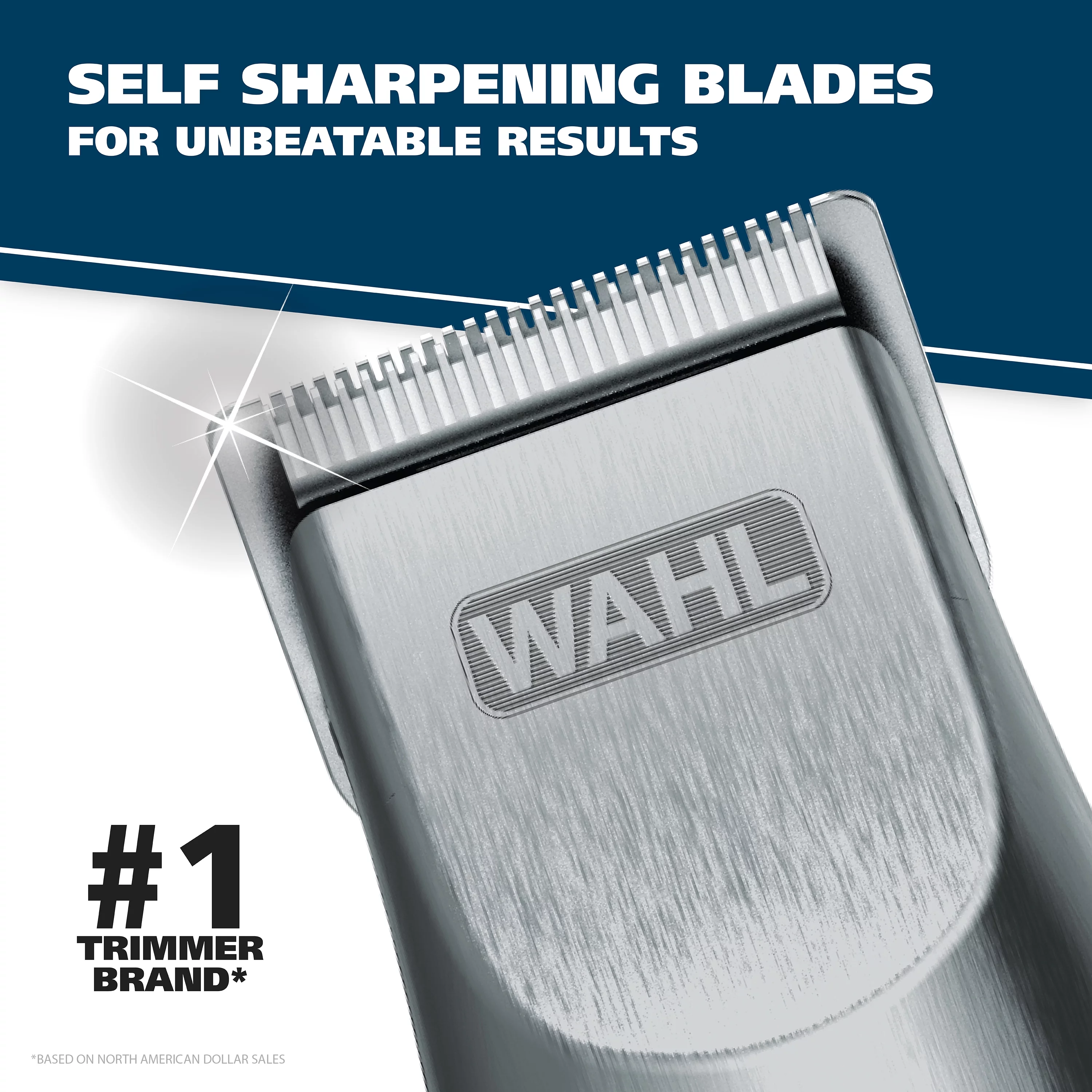 Wahl Groomsman Battery Cord/Cordless Beard Trimmer Kit, Men, 17pc, Satin Nickel - 5623