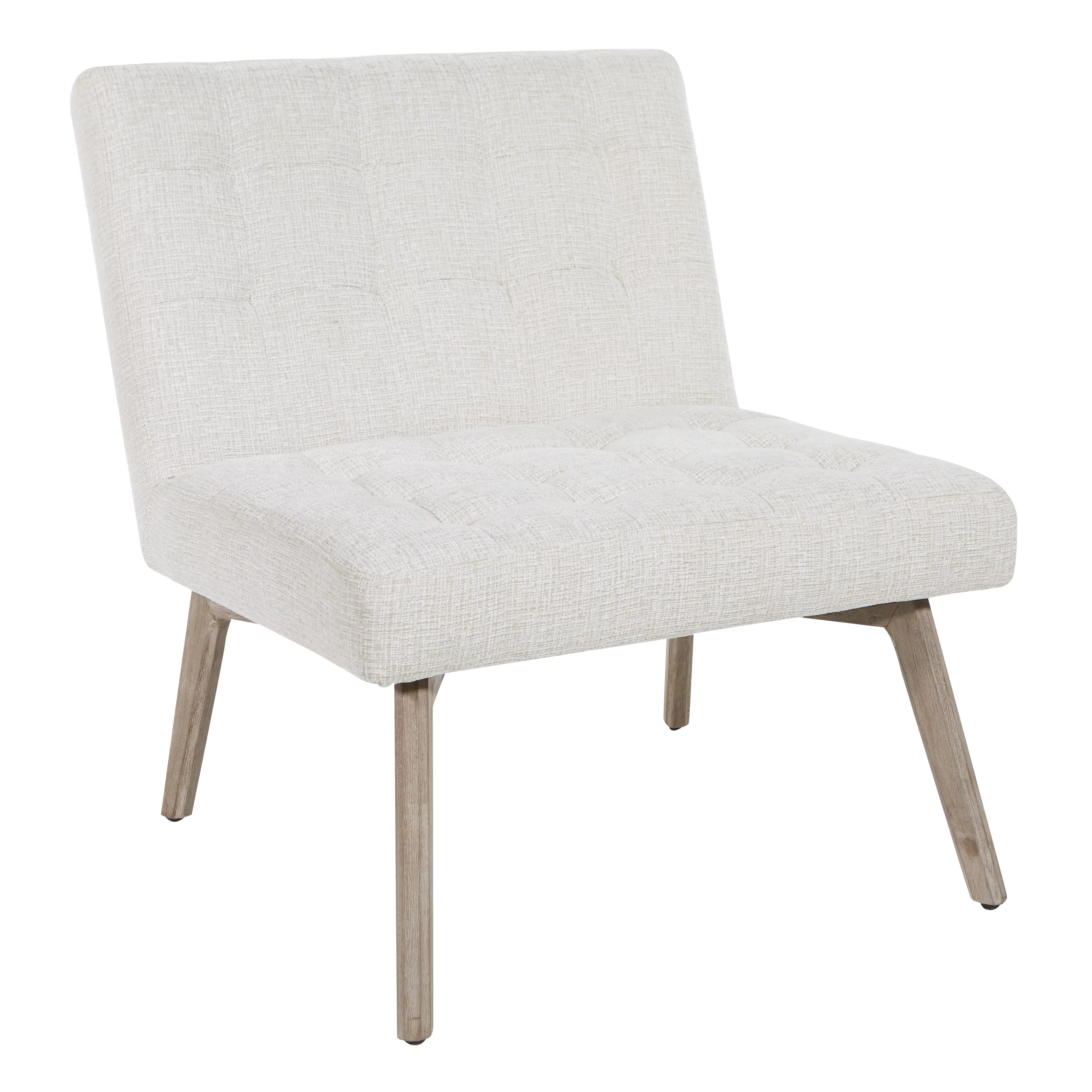 OSP Home Furnishings Sadie Chair in Cottage Fabric and Grey Legs