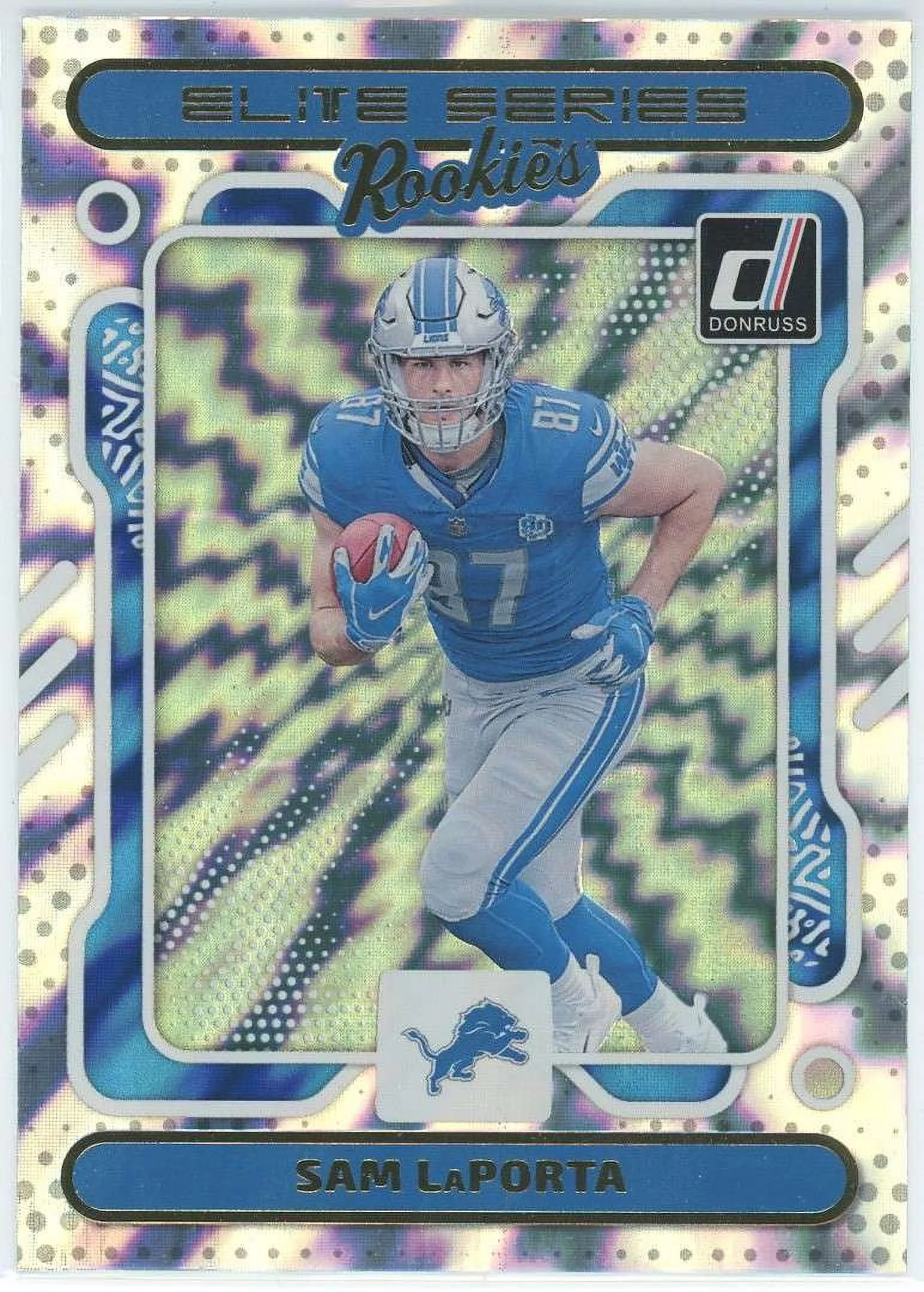 NFL 2023 Panini Donruss Football Sam LaPorta #12 (Elite Series Rookies)
