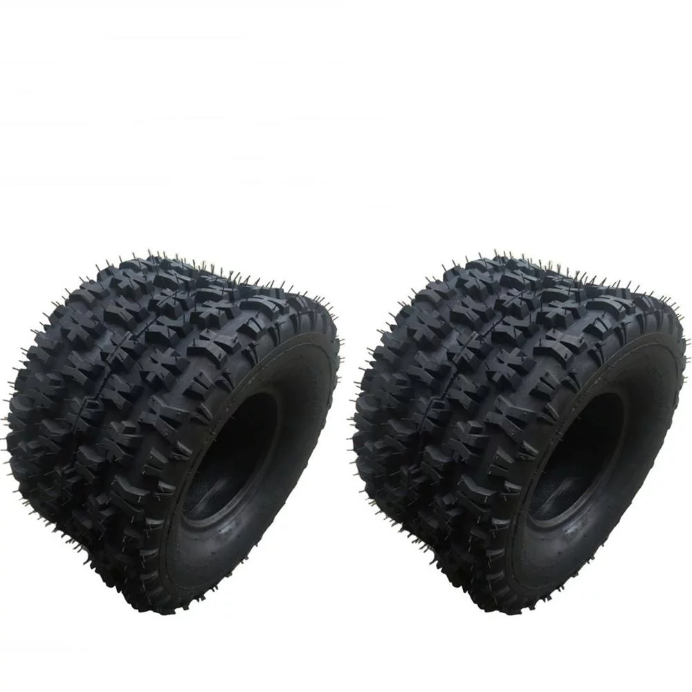 Ktaxon Ktaxon Set of 2 18x10.00-8 ATV Tires, 4PR All Terrain ATV/UTV Tires, Tubeless