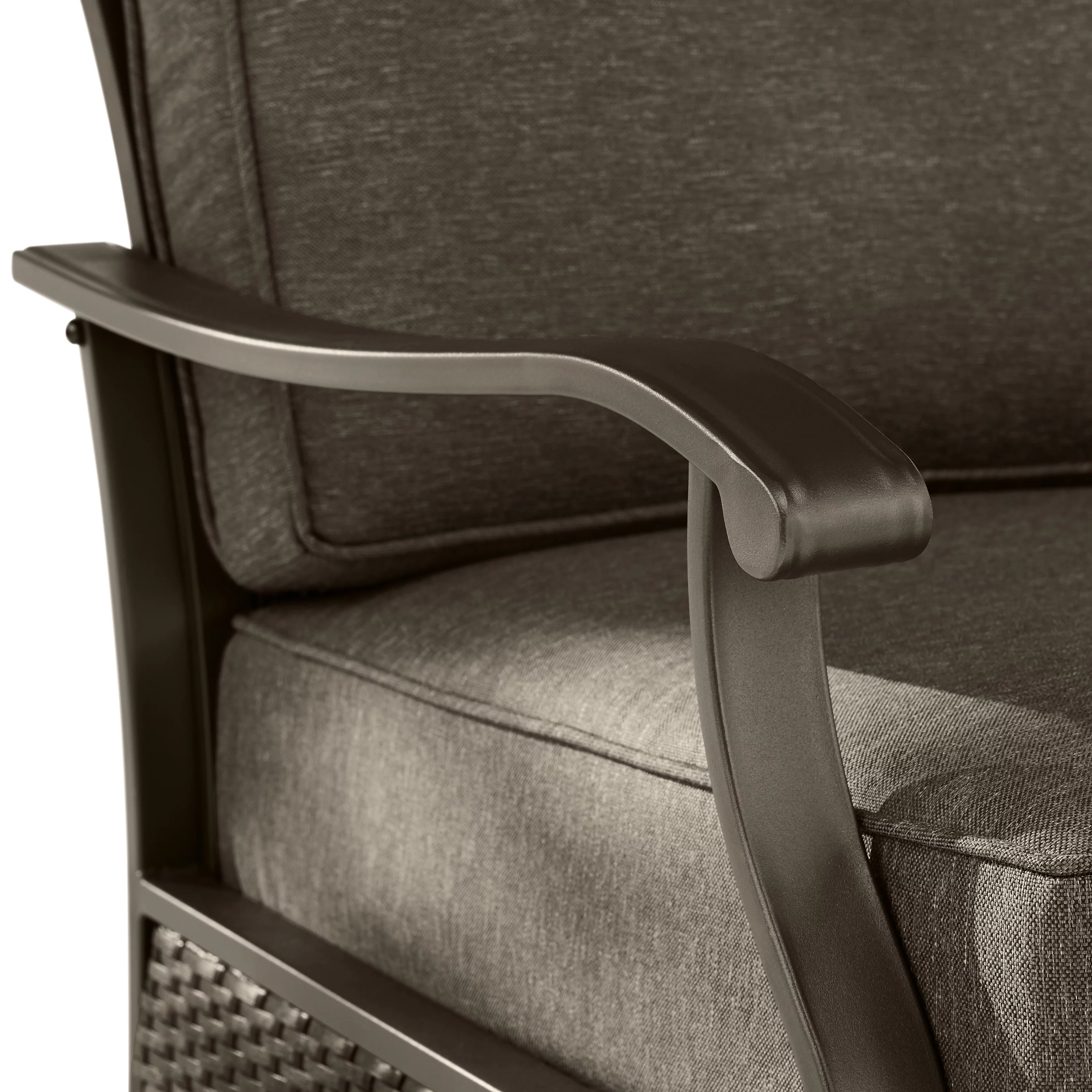 Better Homes & Gardens Providence 4-Piece Conversation Set, Gray