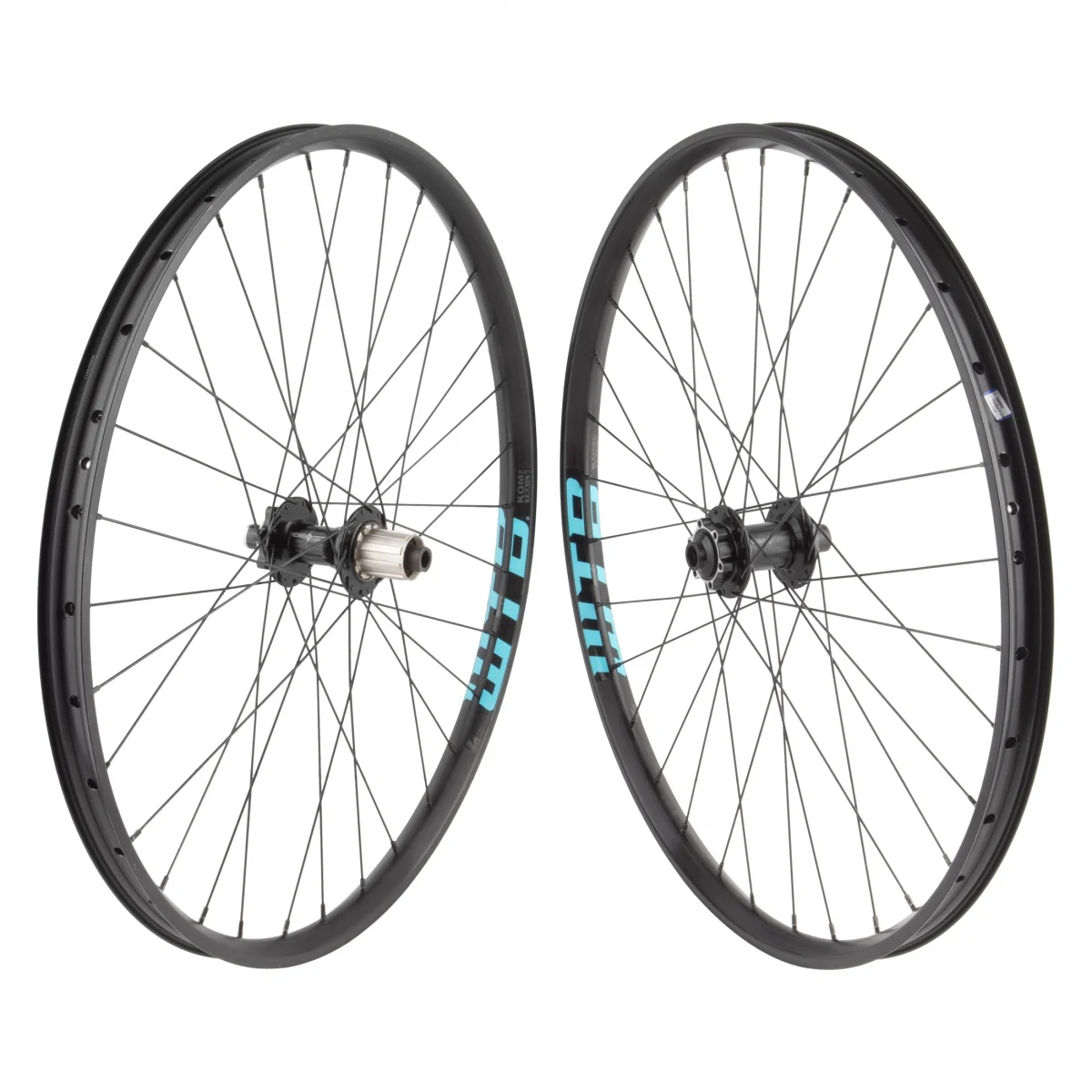 Wheel Master 27.5in Alloy Mountain Disc Double Wall 27.5in SET WTB KOM TRAIL TCS 2.0 i29 6B