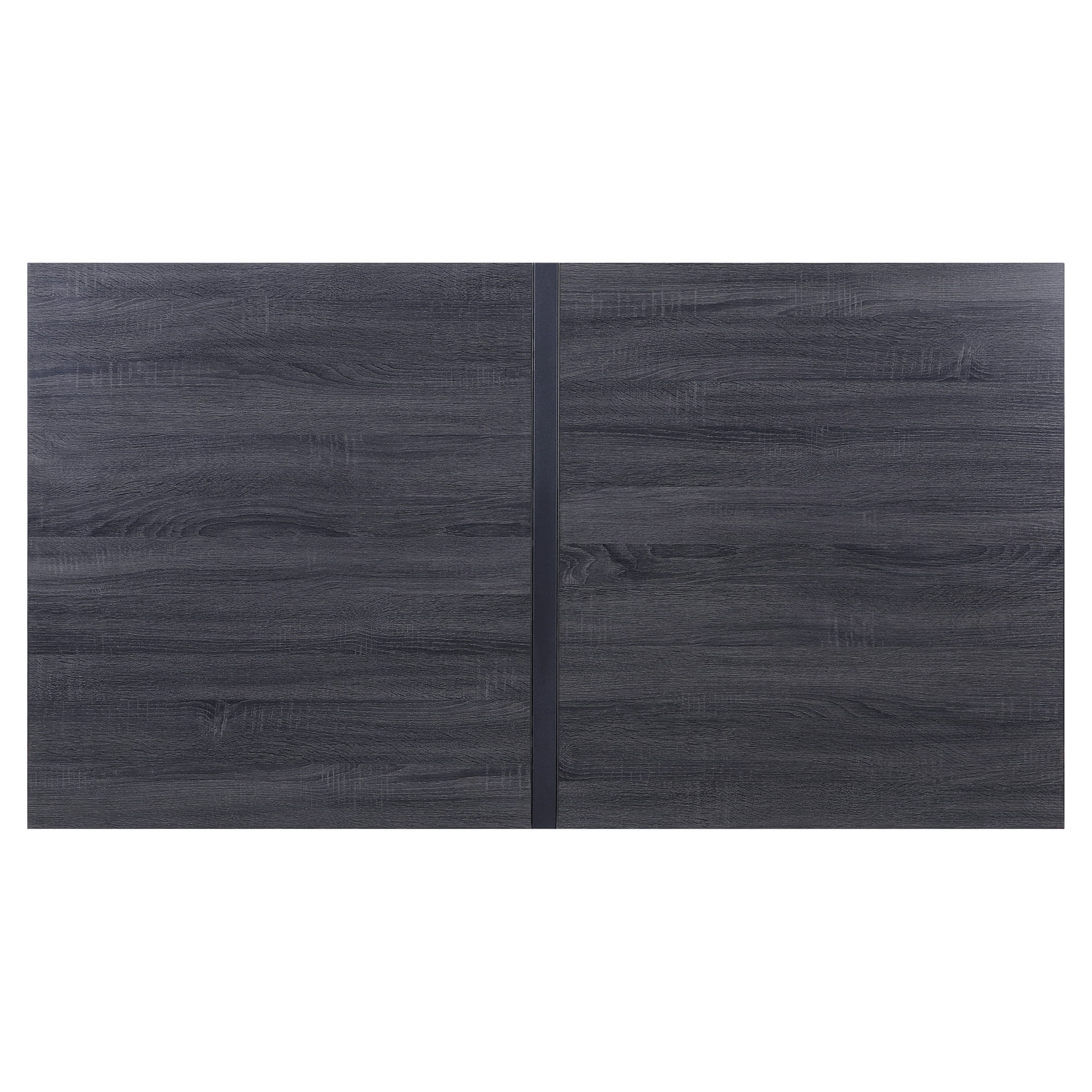 ACME Nakula Dining Table in Gray Oak and Black