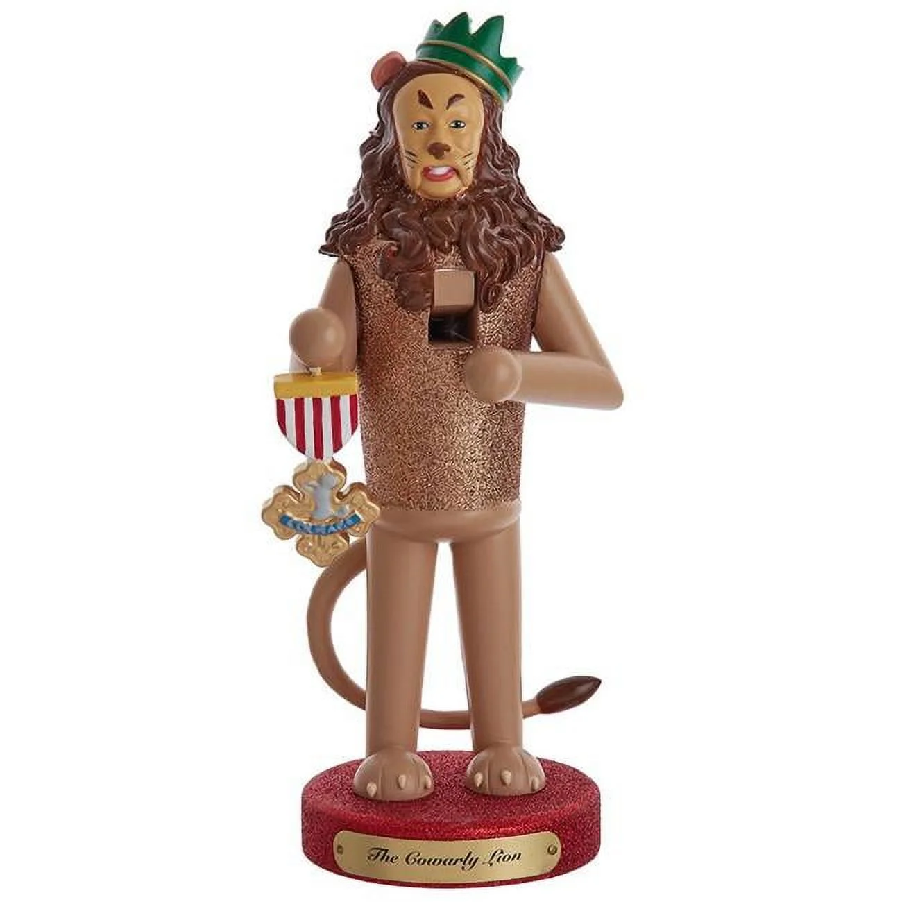 10 in. Cowardly Lion Nutcracker