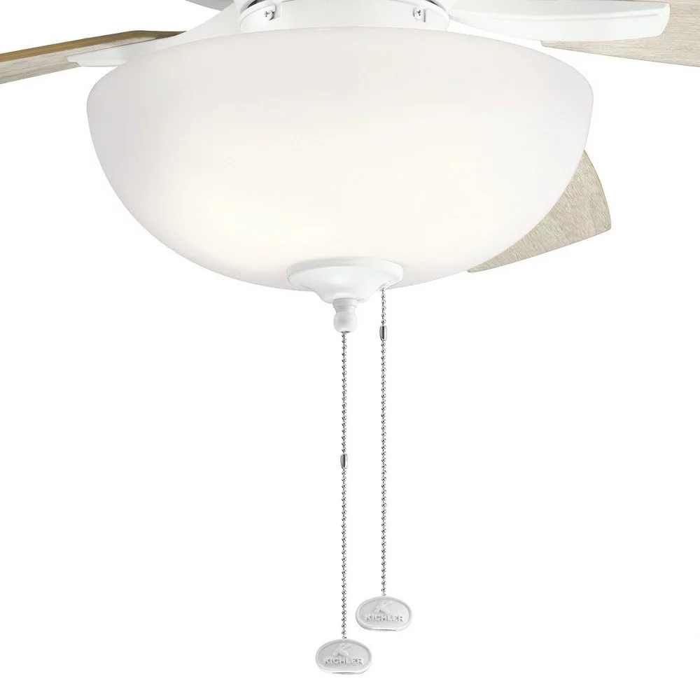 Ceiling Fan with Light Kit 20.75 inches Tall By 52 inches Wide-Brushed Nickel Finish Bailey Street Home 147-Bel-4187203