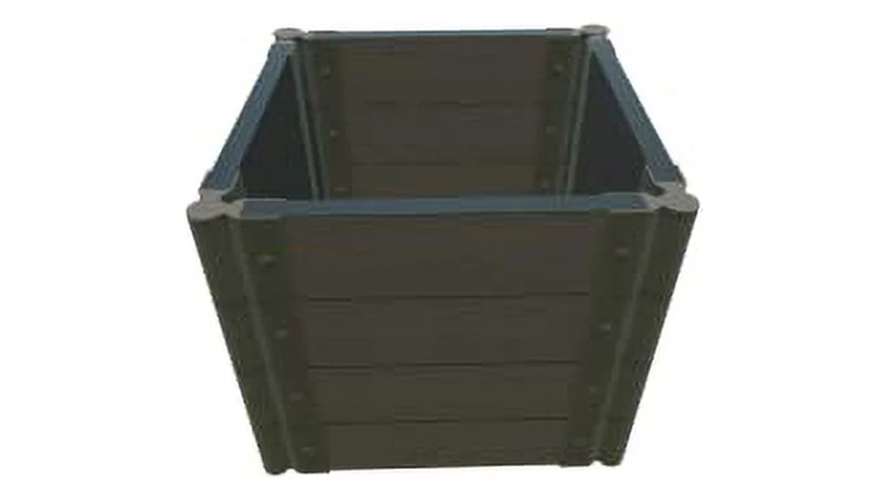 WEATHERED WOOD 2 X 2 X 22' GARDEN RAISED BED - 2