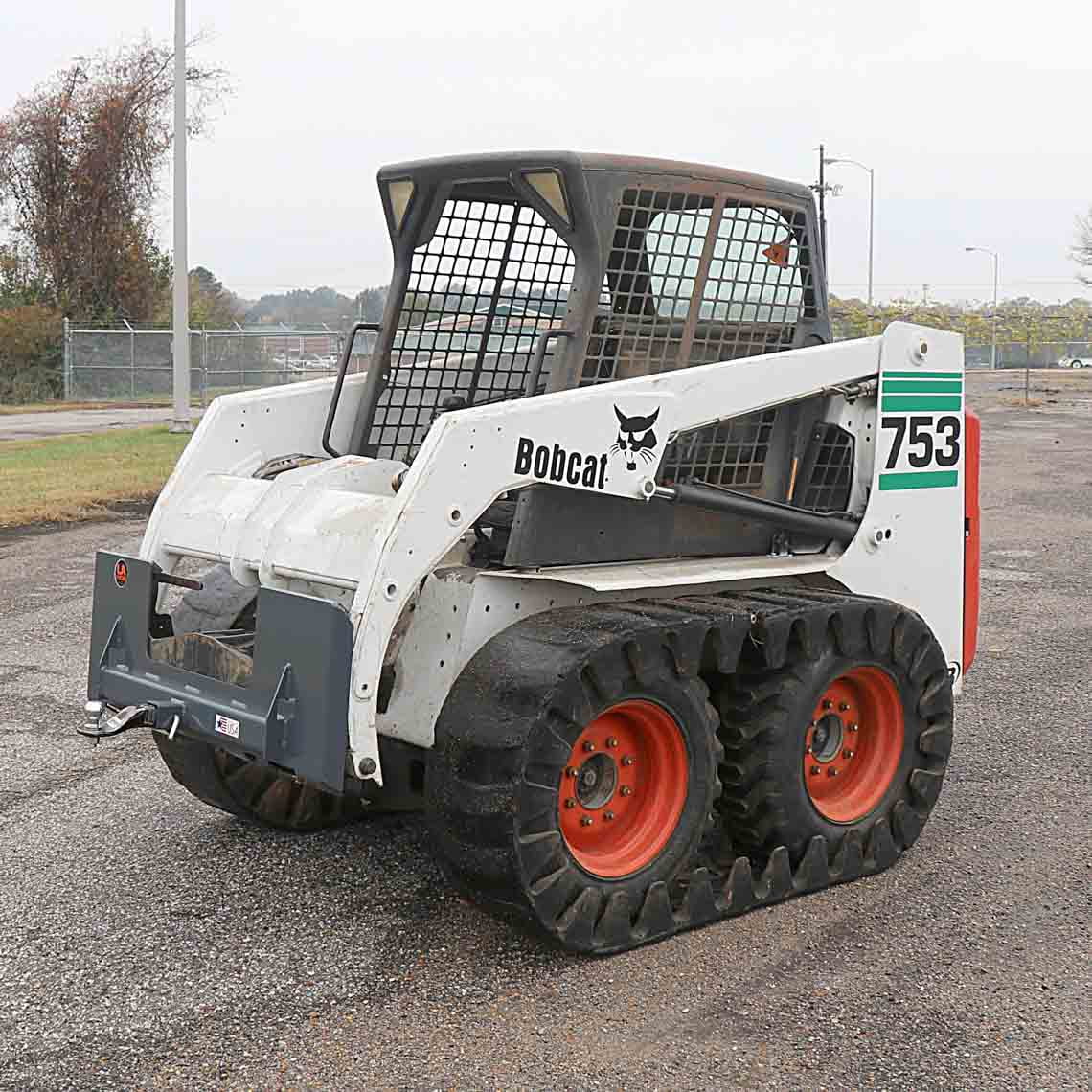 Titan Attachments USA Made Receiver Mount Plate Attachment v2, 3000 LB Towing Capacity, Skid Steer Quick Tach