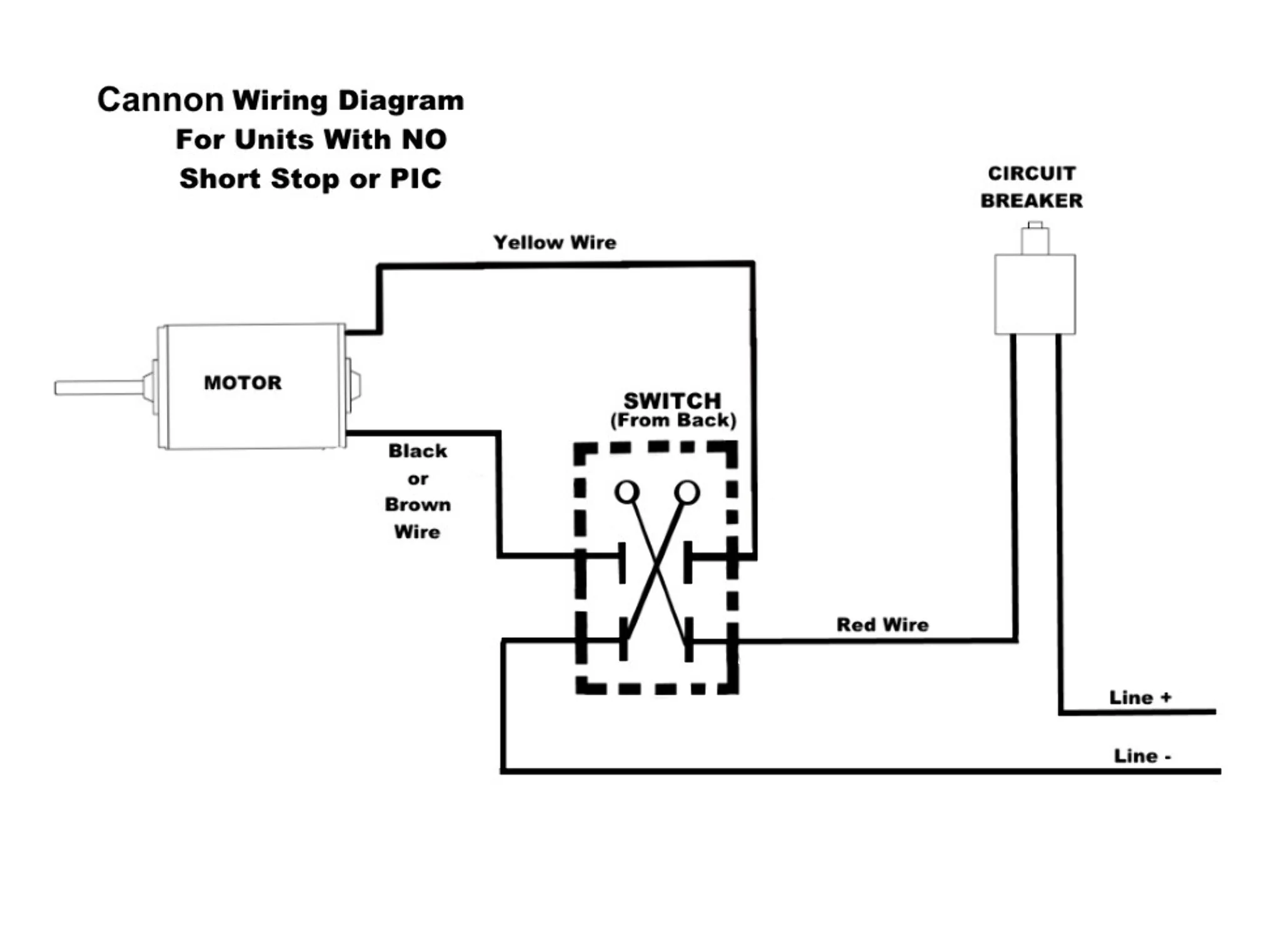 Cannon Downrigger Part 1286787 - CANNON 4 TERMINAL/ Pole SWITCH